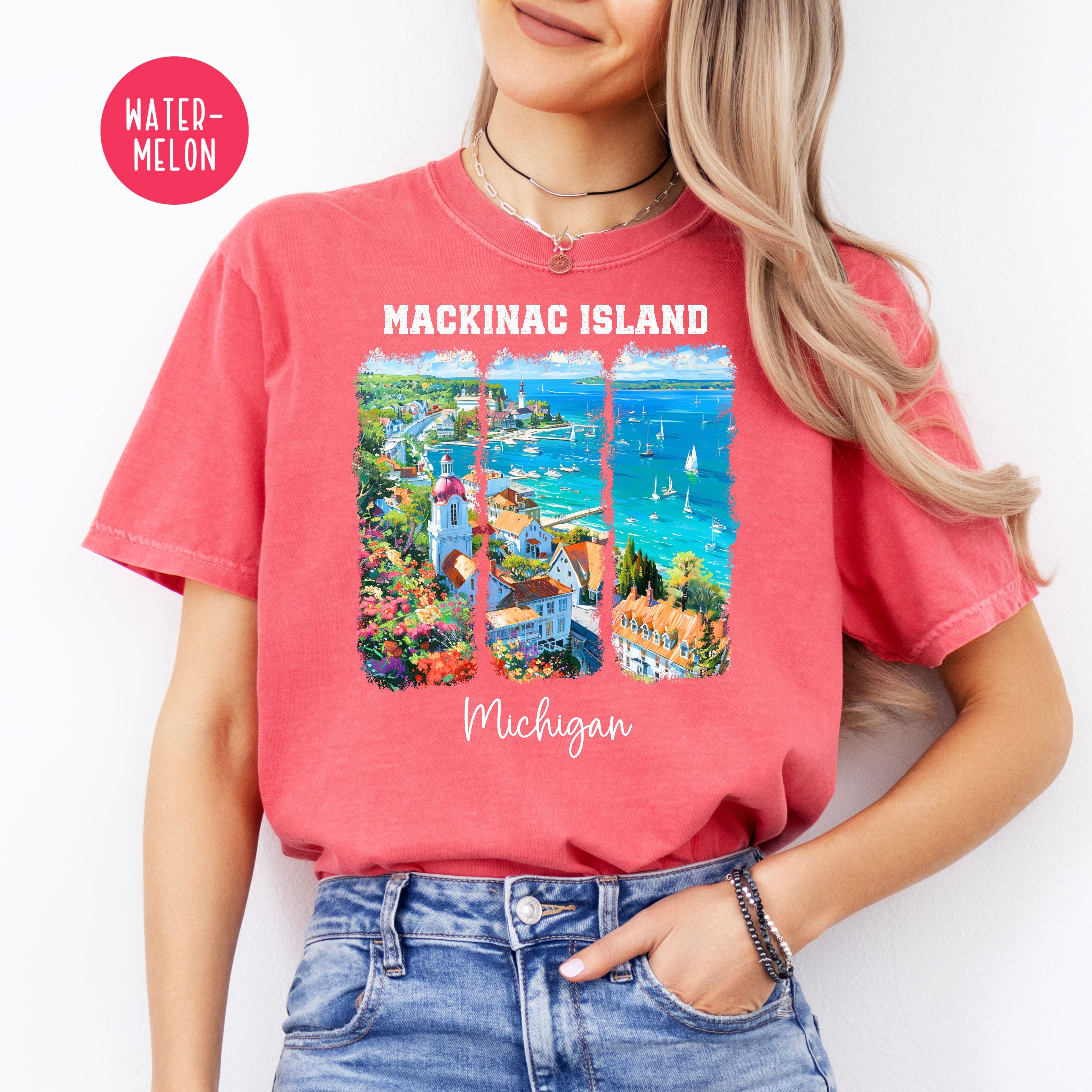 Mackinac Island Michigan Comfort Colors® Tee