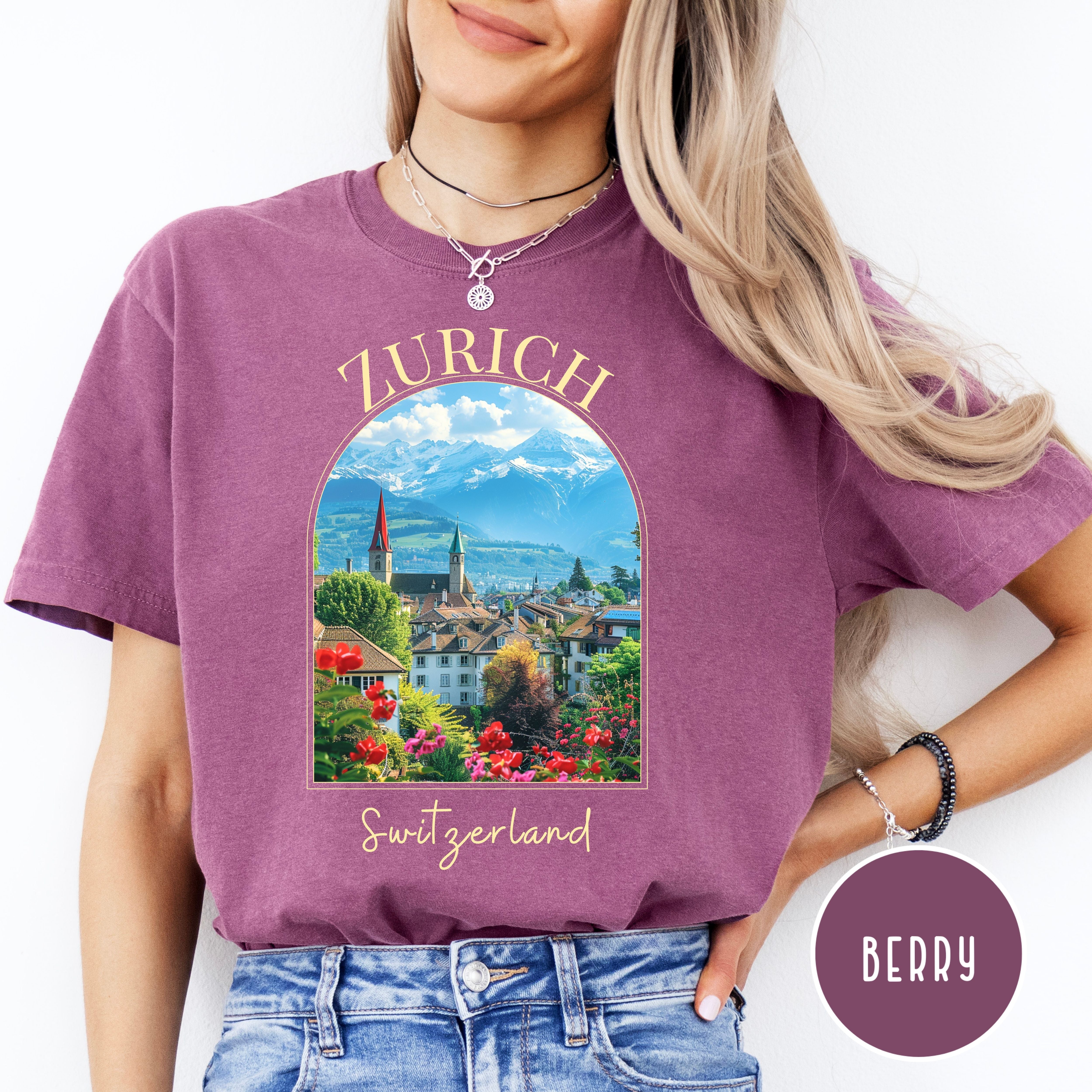 Zurich Switzerland Comfort Colors® Tee