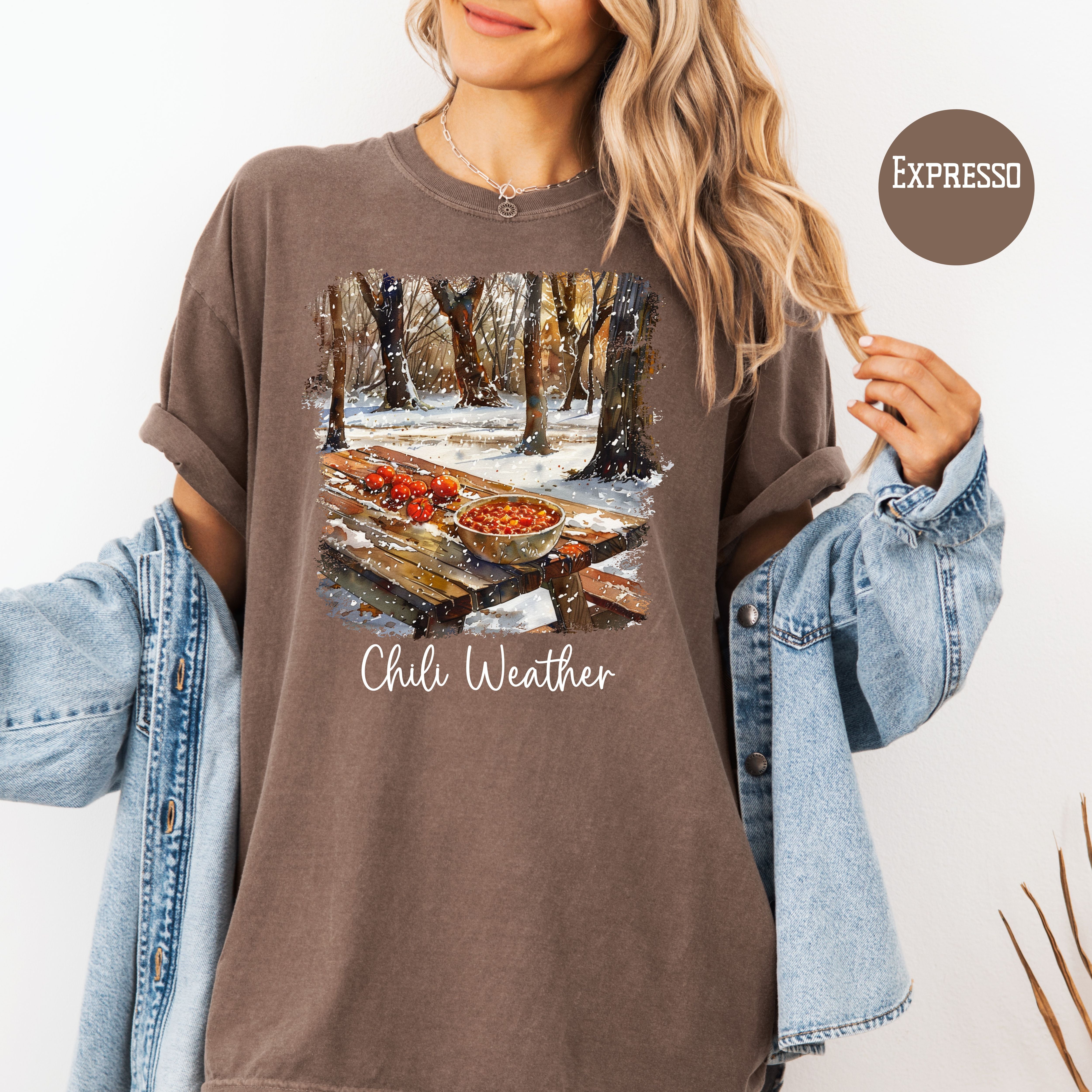 Chili Weather Comfort Colors Tee