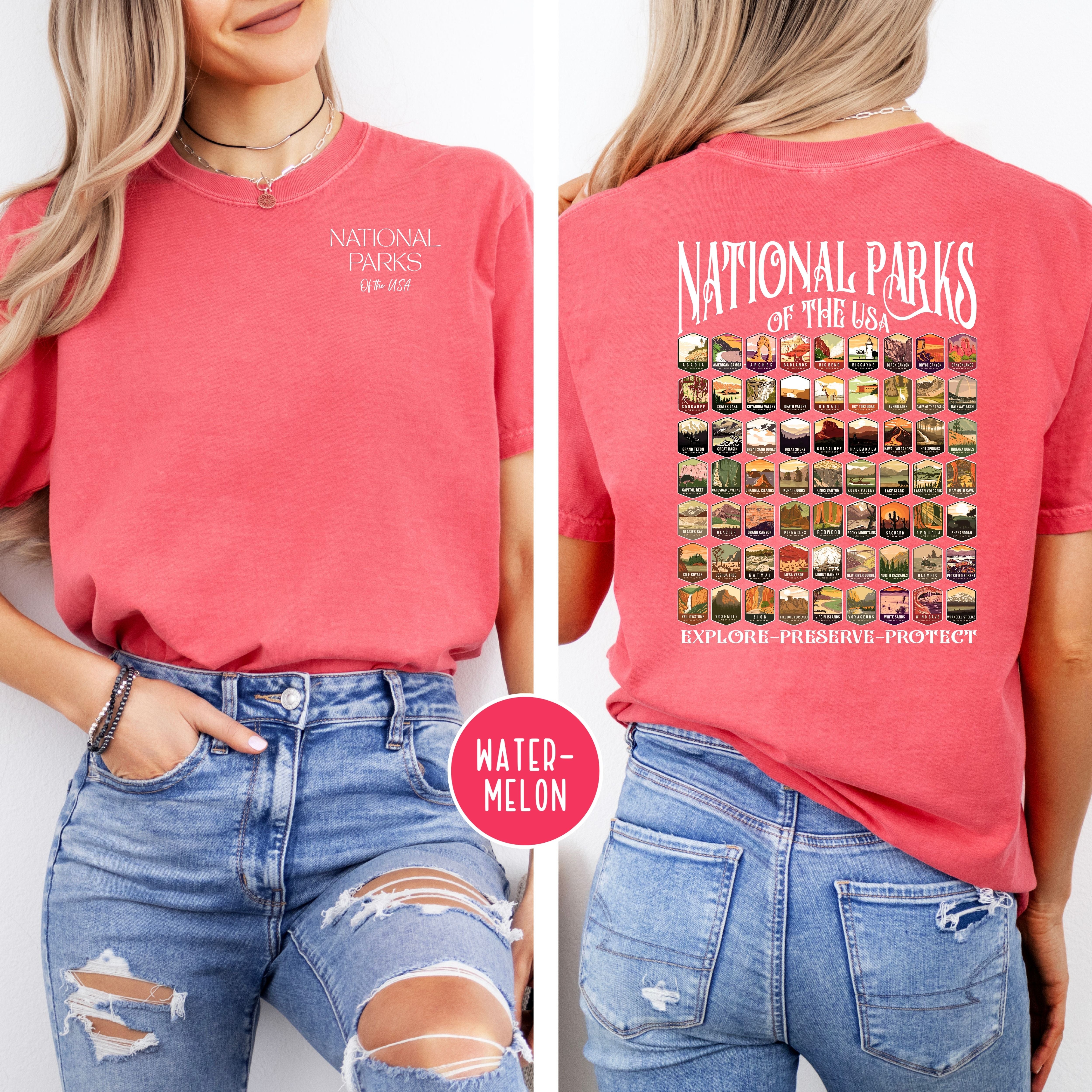 National Parks of USA Comfort Colors® Tee