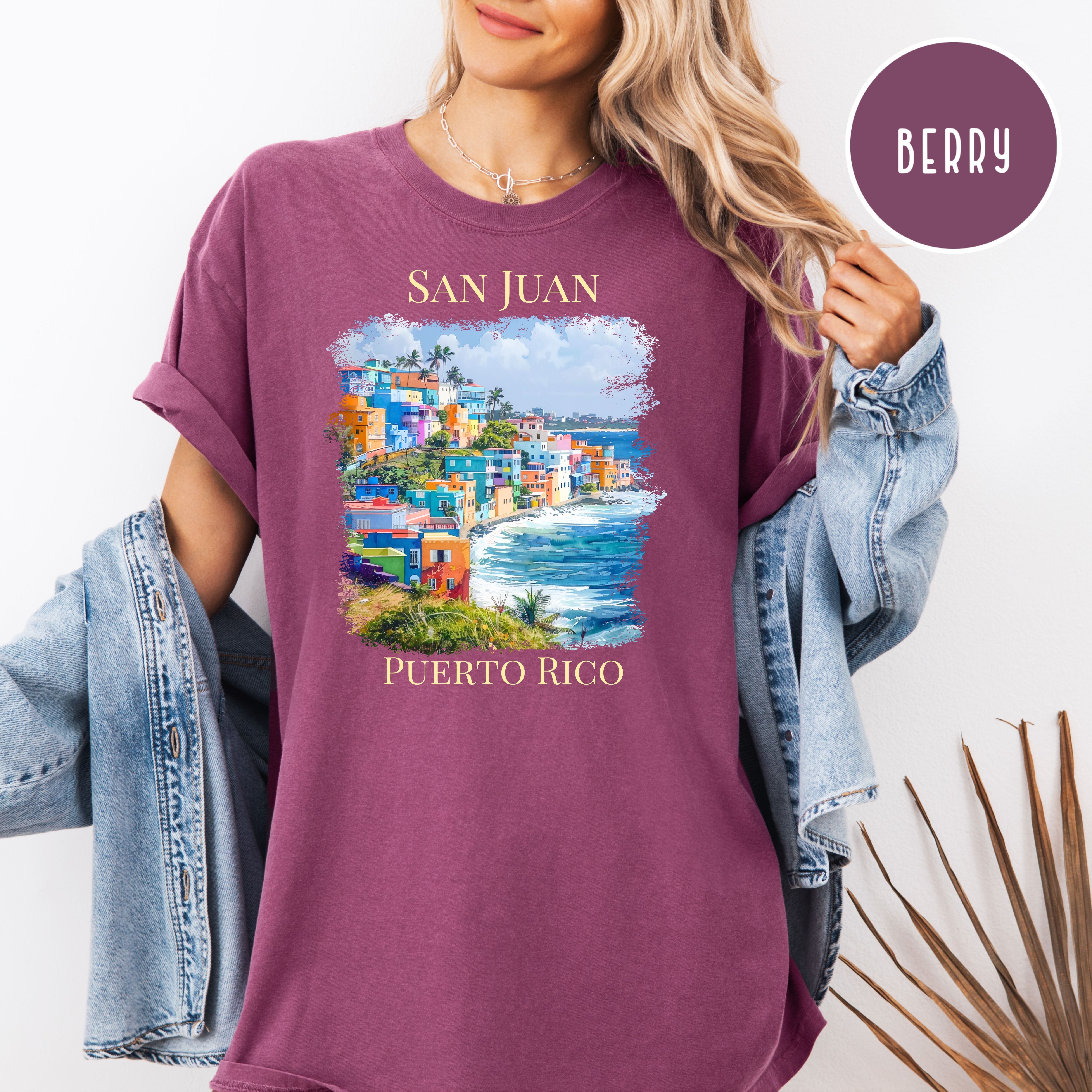 San Juan Puerto Rico Comfort Colors Tee
