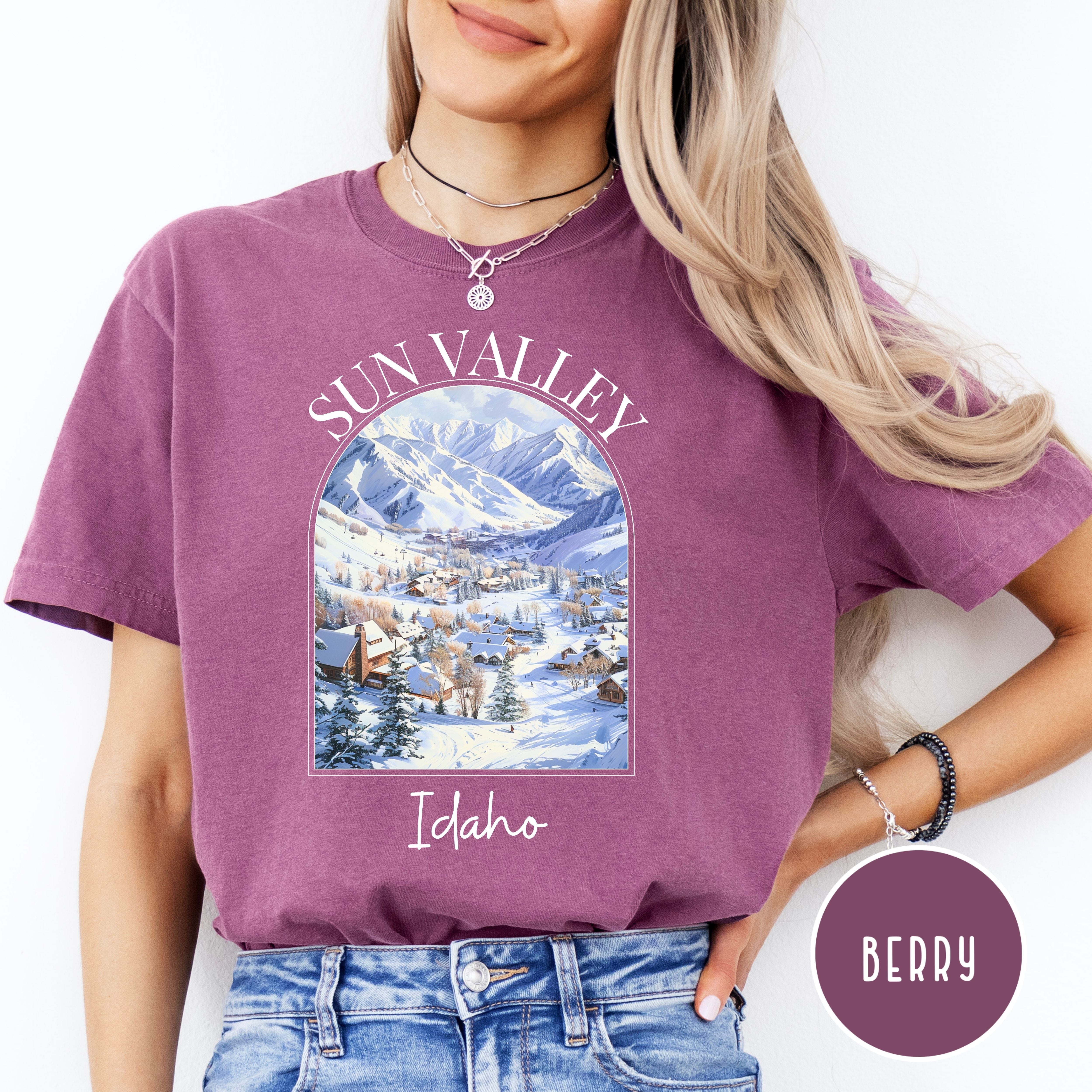 Sun Valley Idaho Comfort Colors® Tee