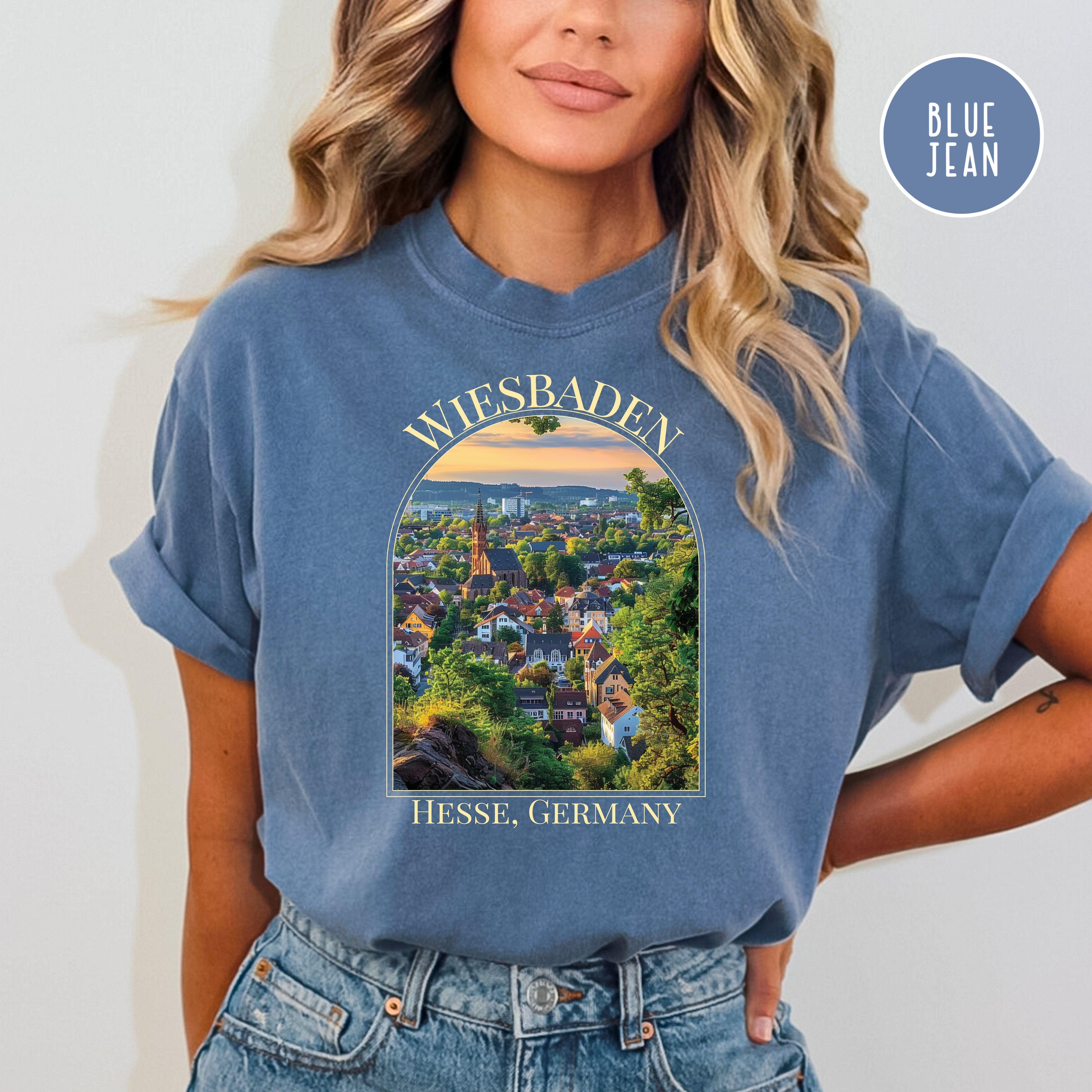 Wiesbaden Hesse Germany at Sunset Comfort Colors® Tee