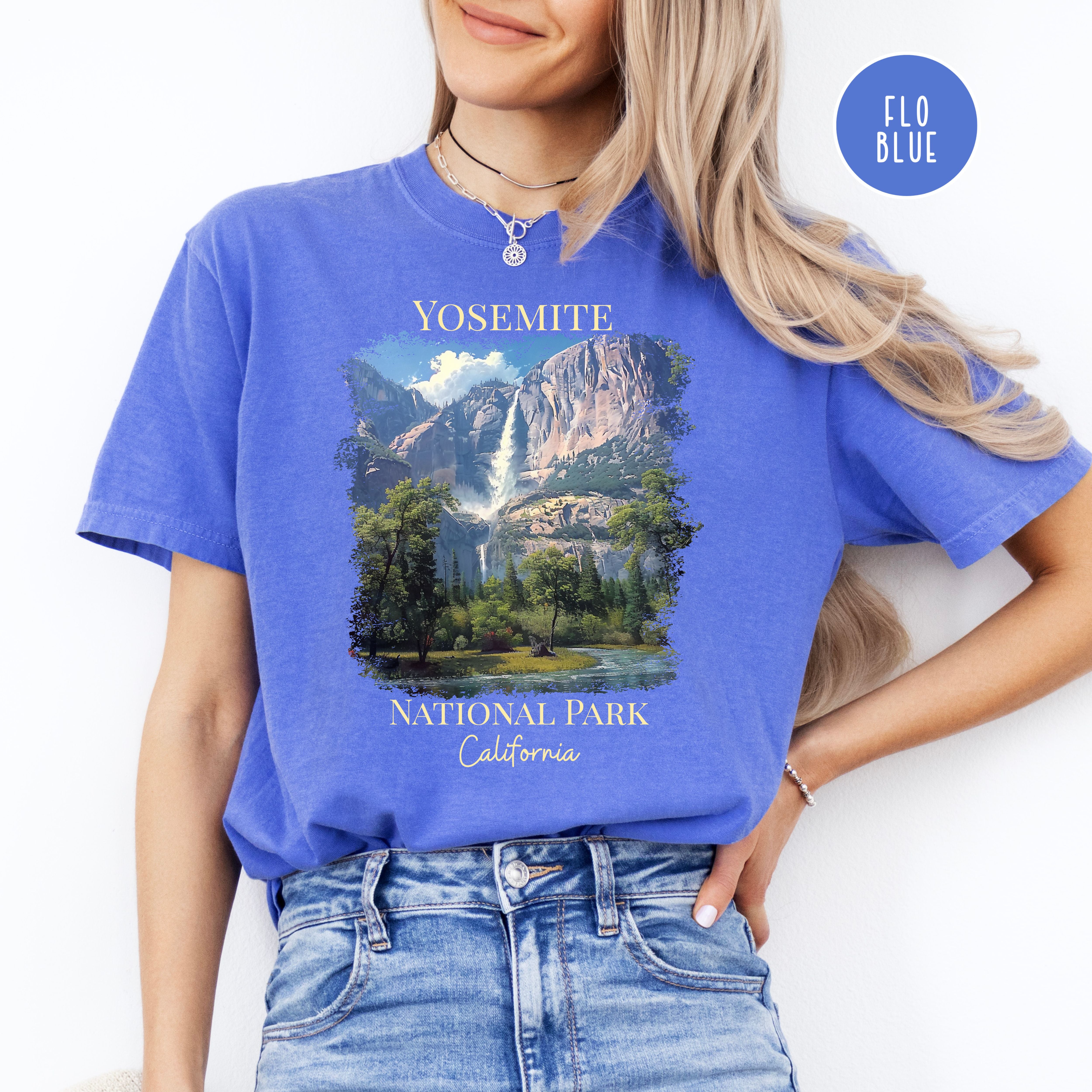 Yosemite National Park California Comfort Colors Vacation Gift Shirt