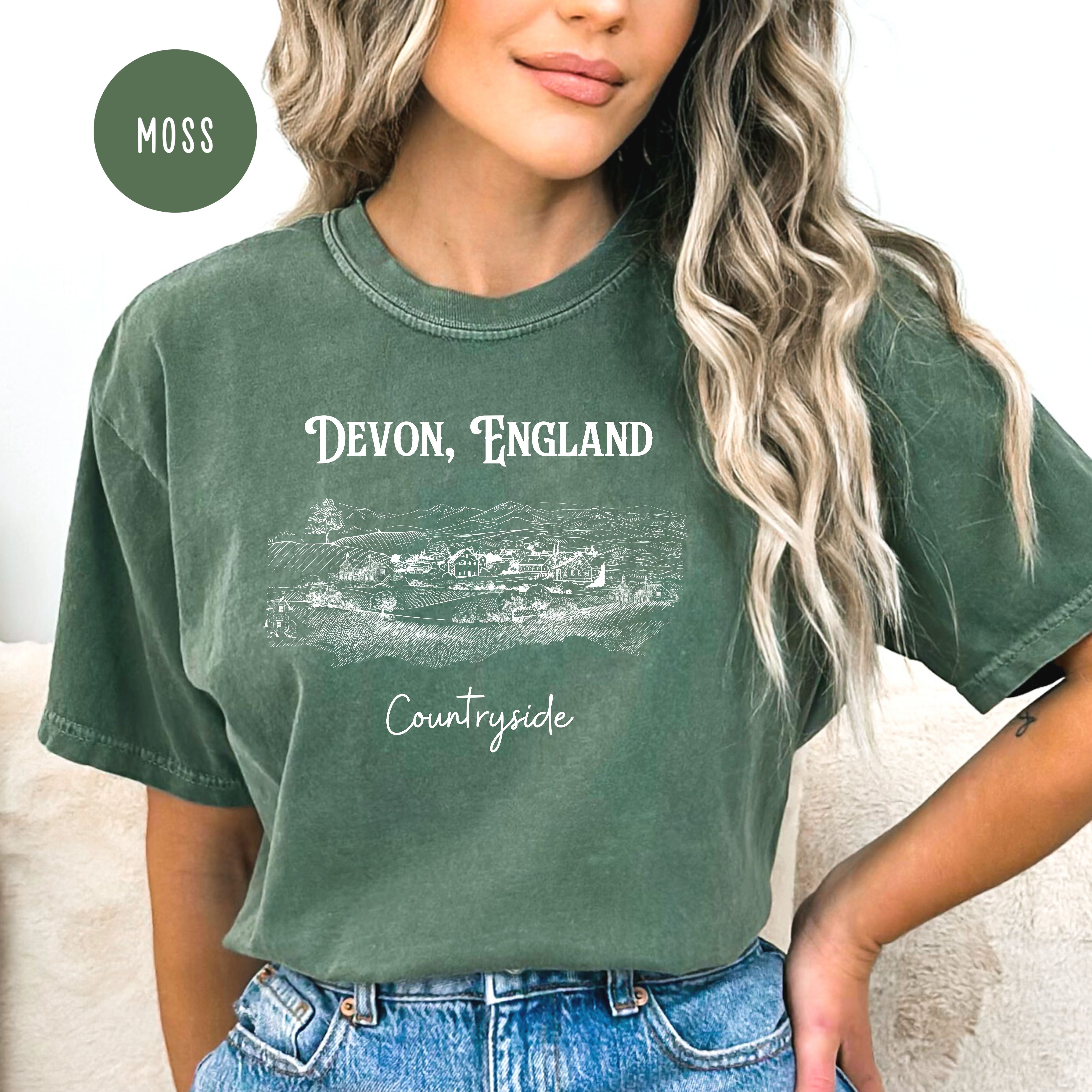 Devon England Countryside Comfort Colors® Tee