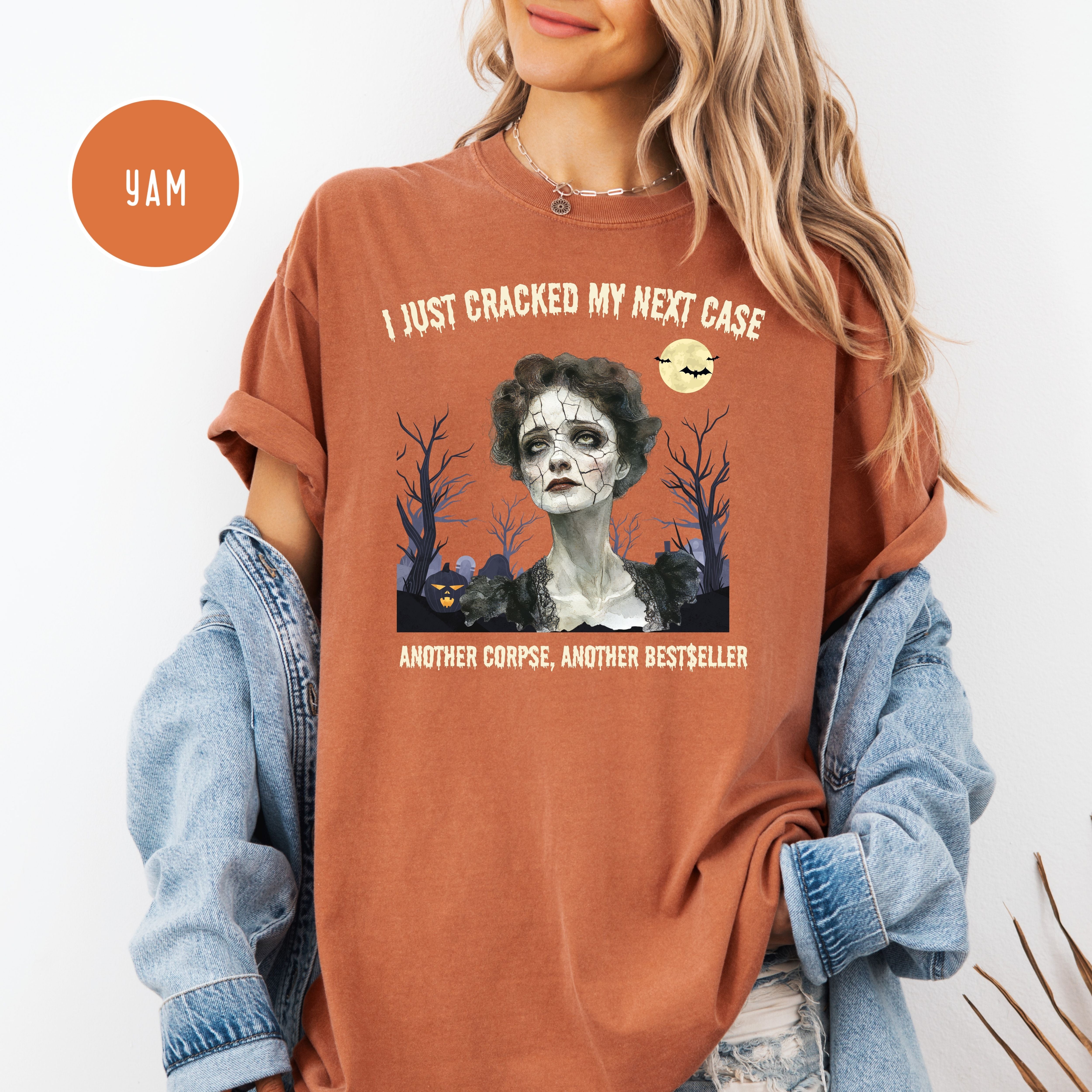 Murder Mystery Writer Halloween Comfort Colors Tee