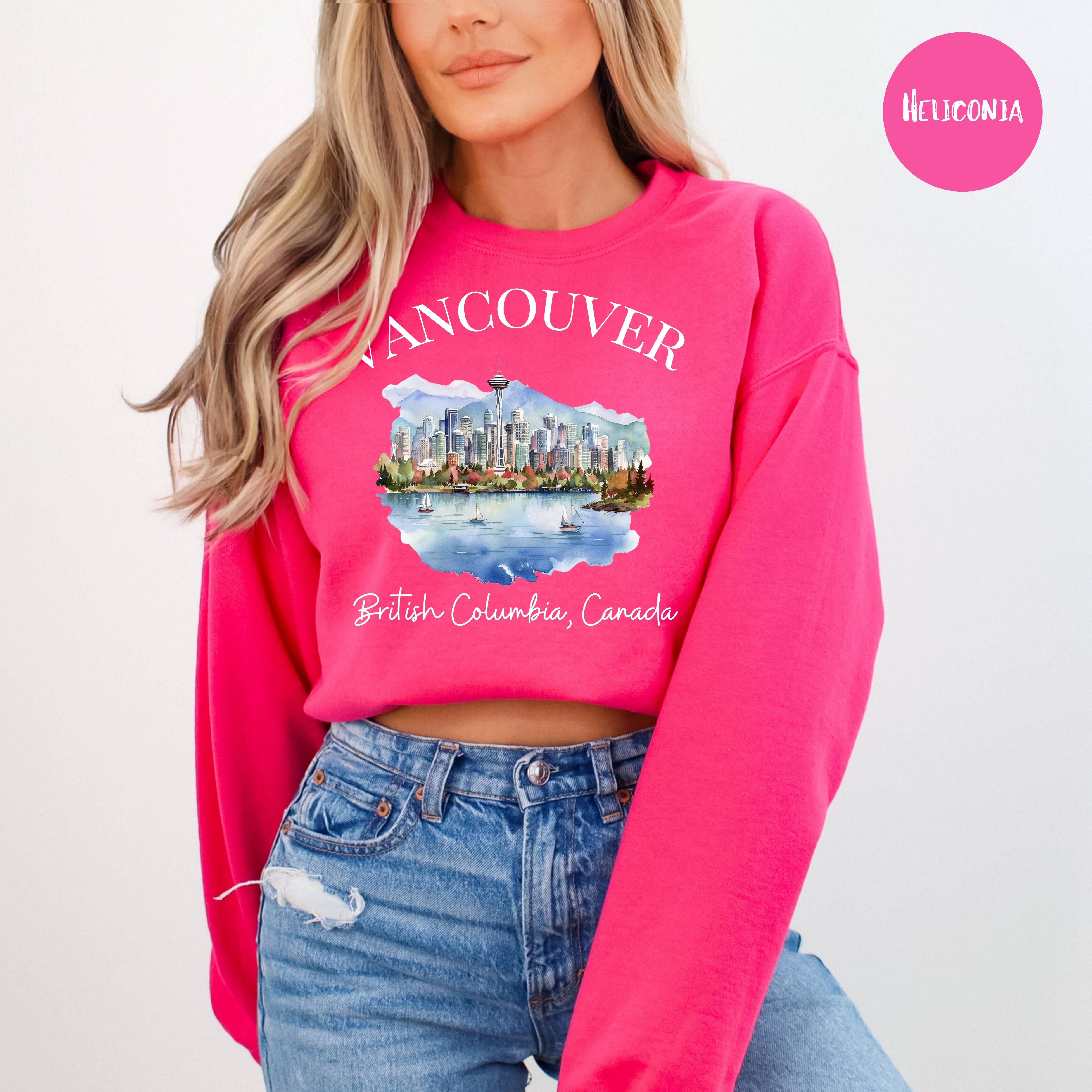 Vancouver British Columbia Canada Sweatshirt