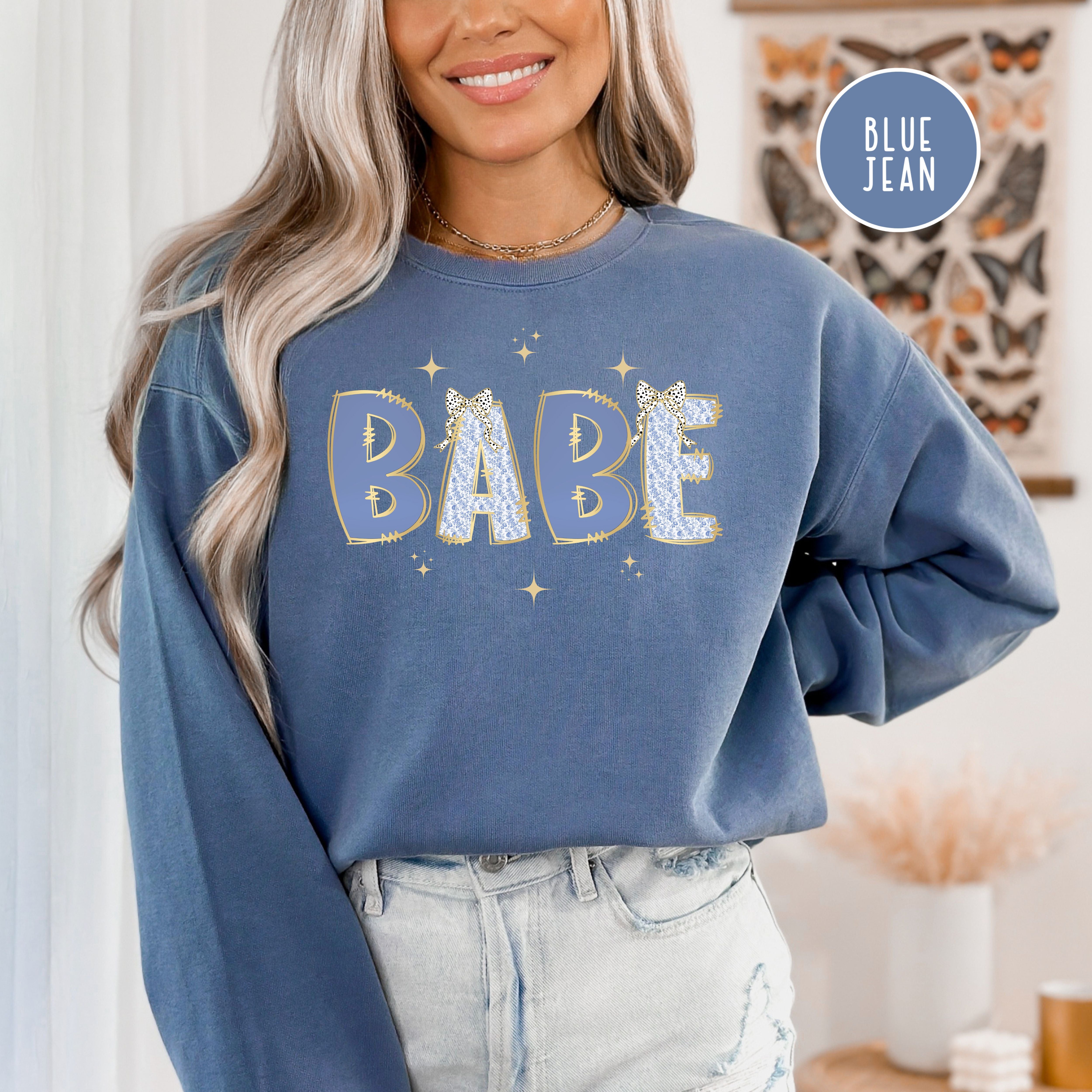 Babe Coquette Comfort Colors® Sweatshirt