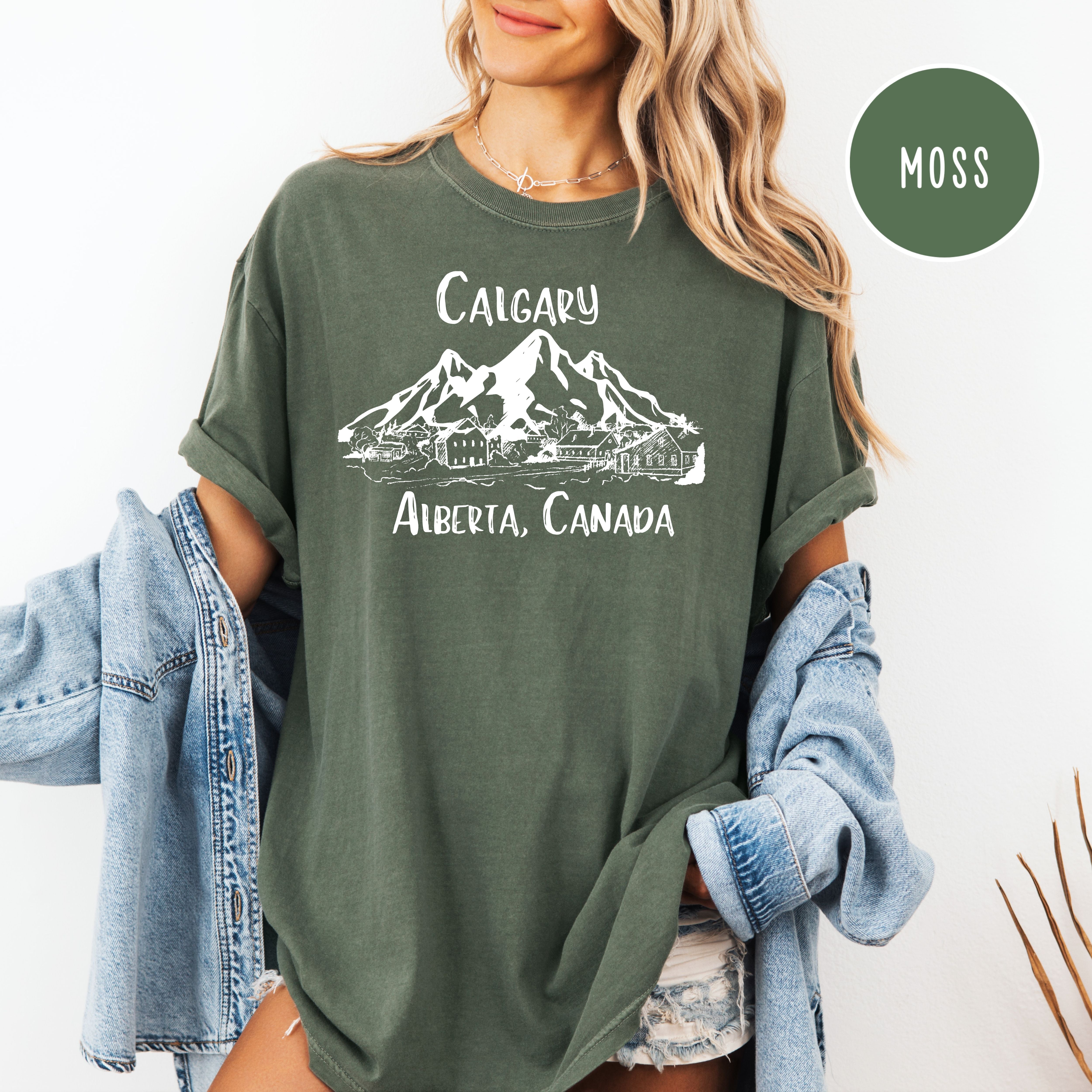 Calgary Alberta Canada Comfort Colors Tee Shirt