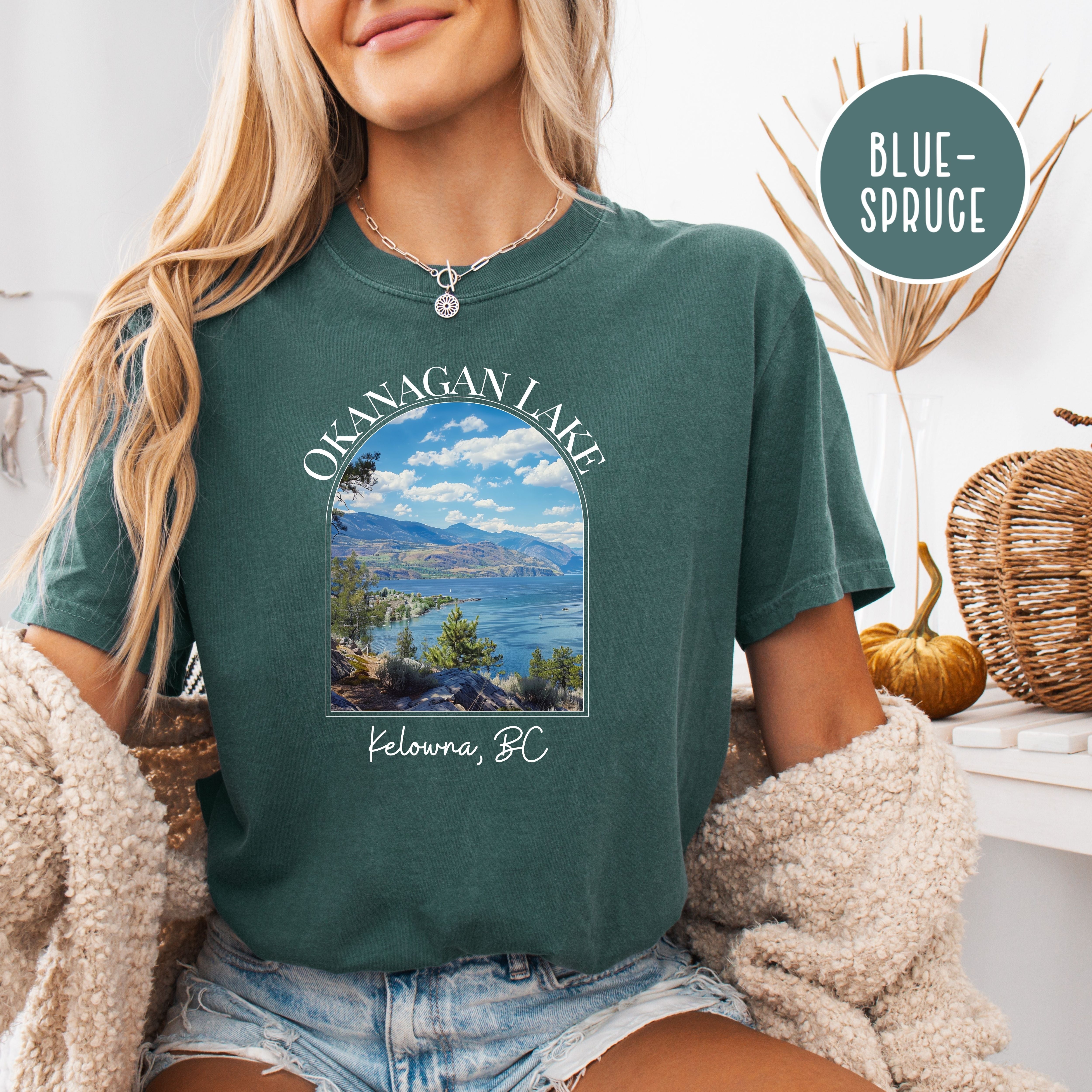 Okanagan Lake Kelowna British Columbia Comfort Colors® Tee
