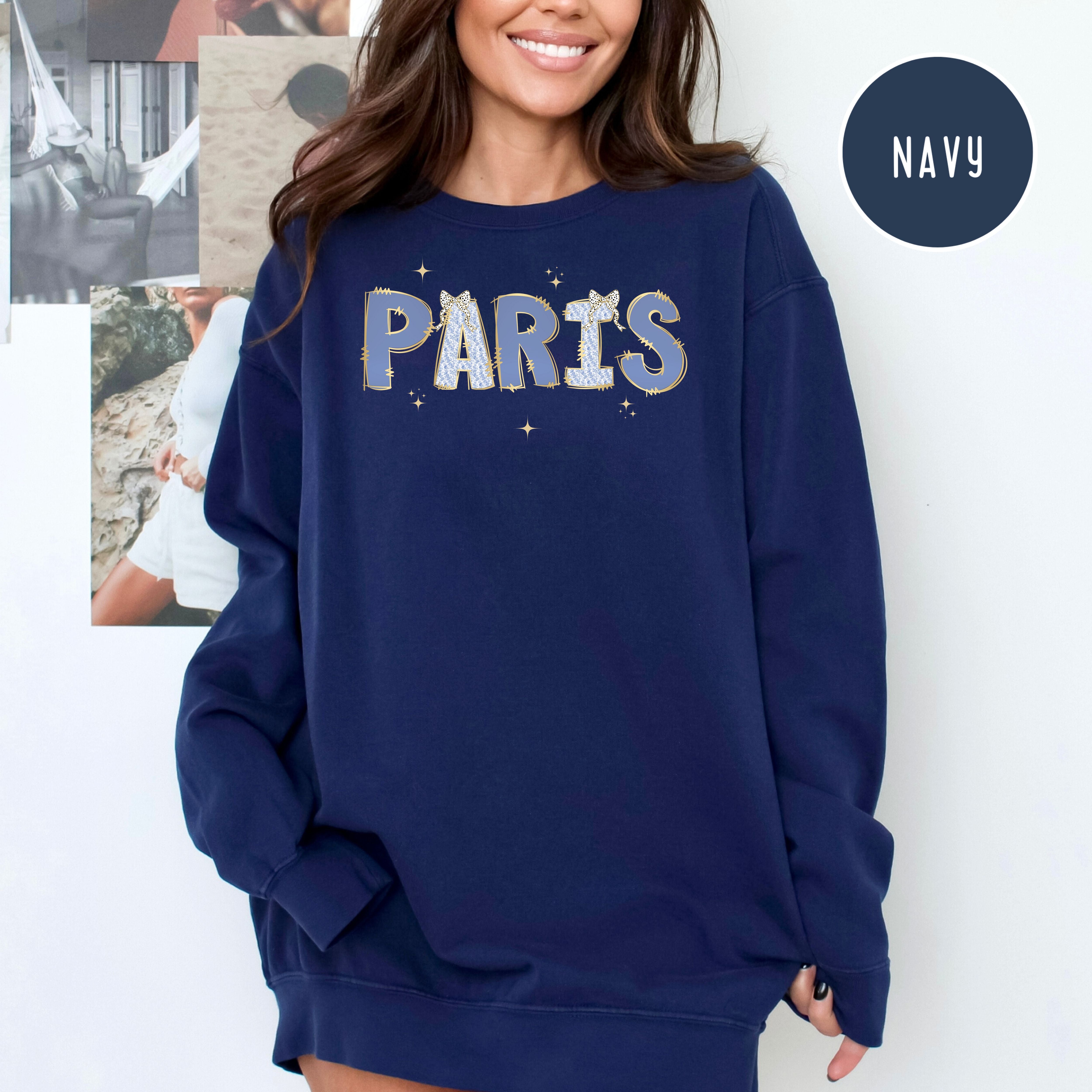 Paris Coquettish Comfort Colors® Sweatshirt