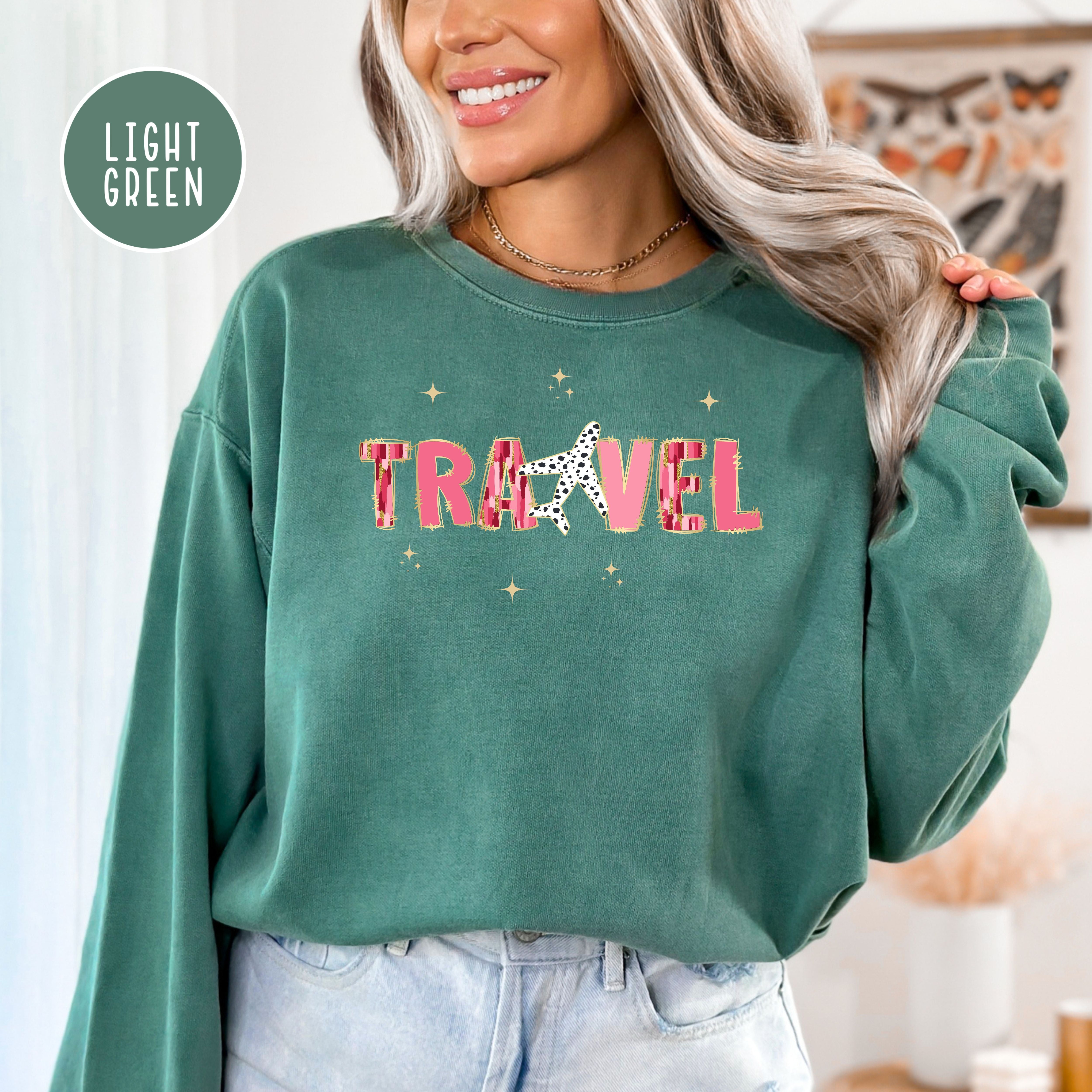 Travel Coquette Comfort Colors® Sweatshirt