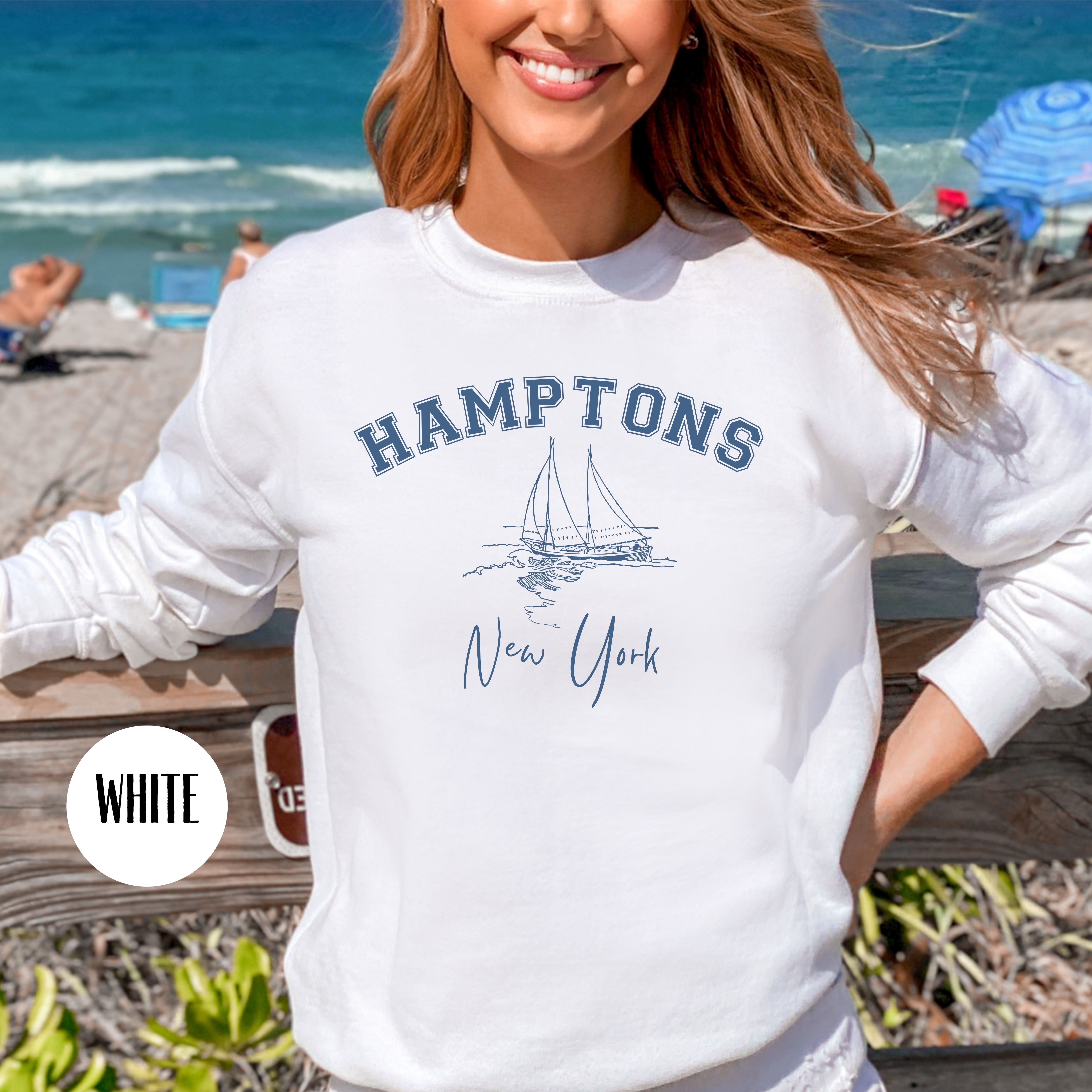 Hamptons New York Crewneck Sweatshirt