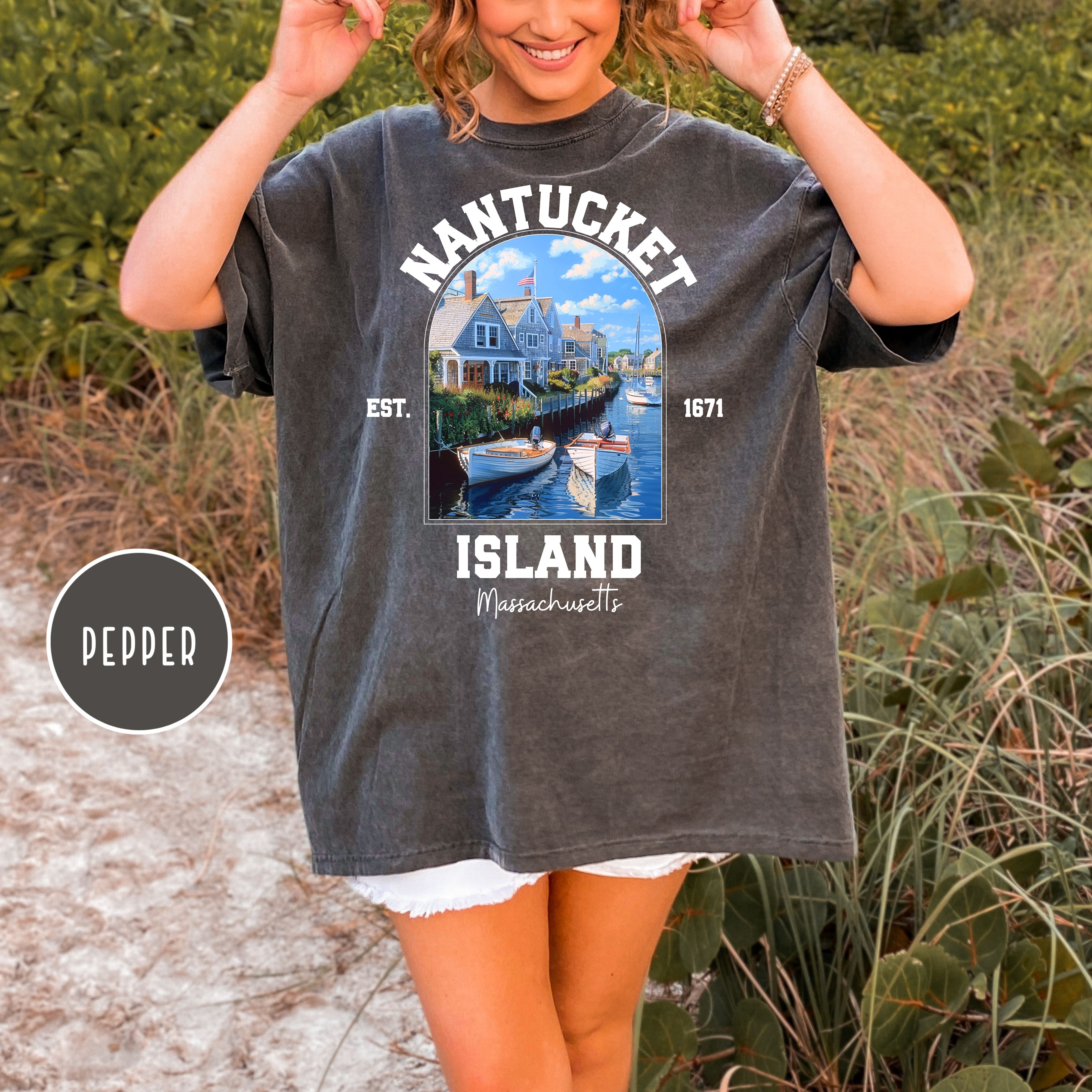 Nantucket Island Comfort Colors® Tee