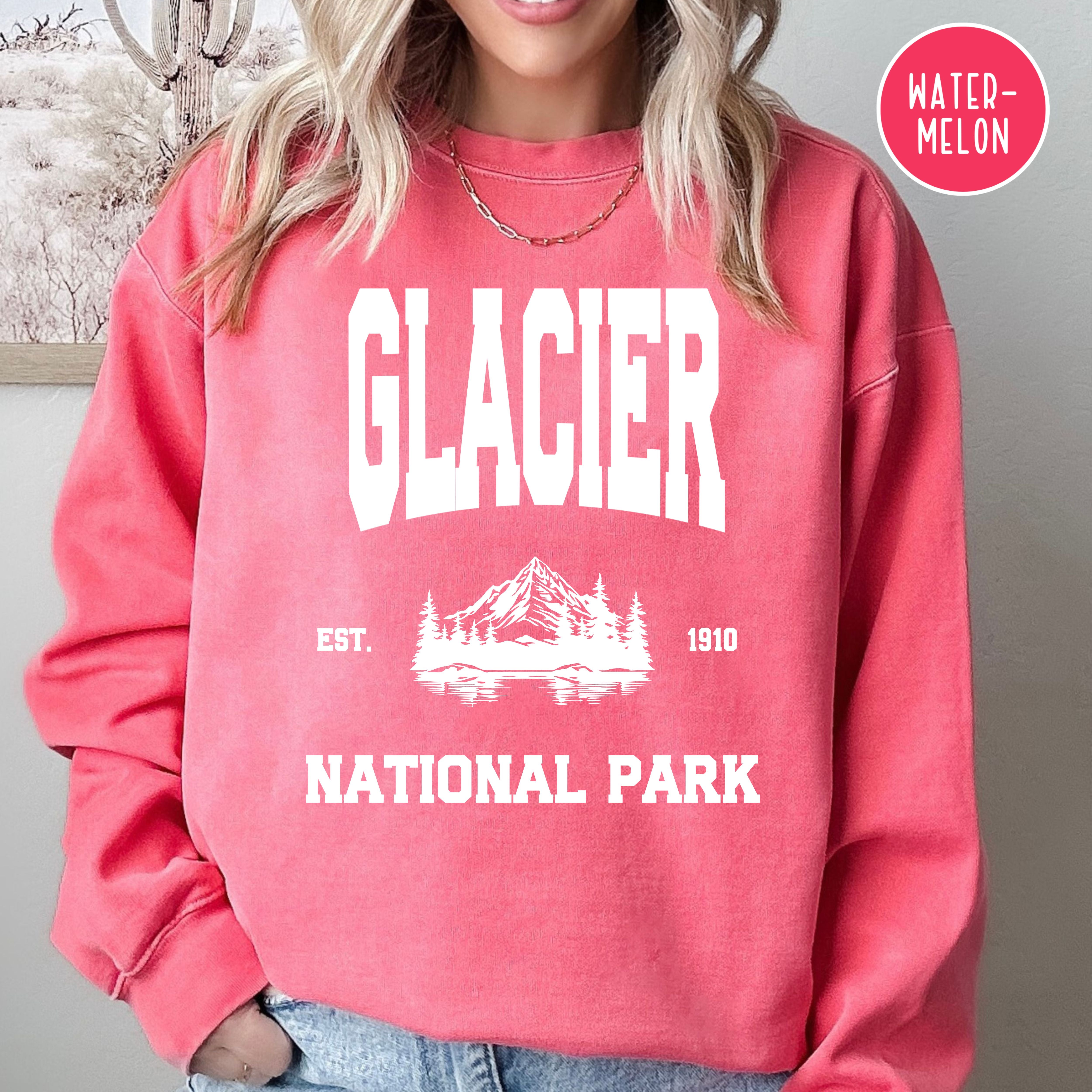 Glacier National Park Montana Comfort Colors® Sweatshirt