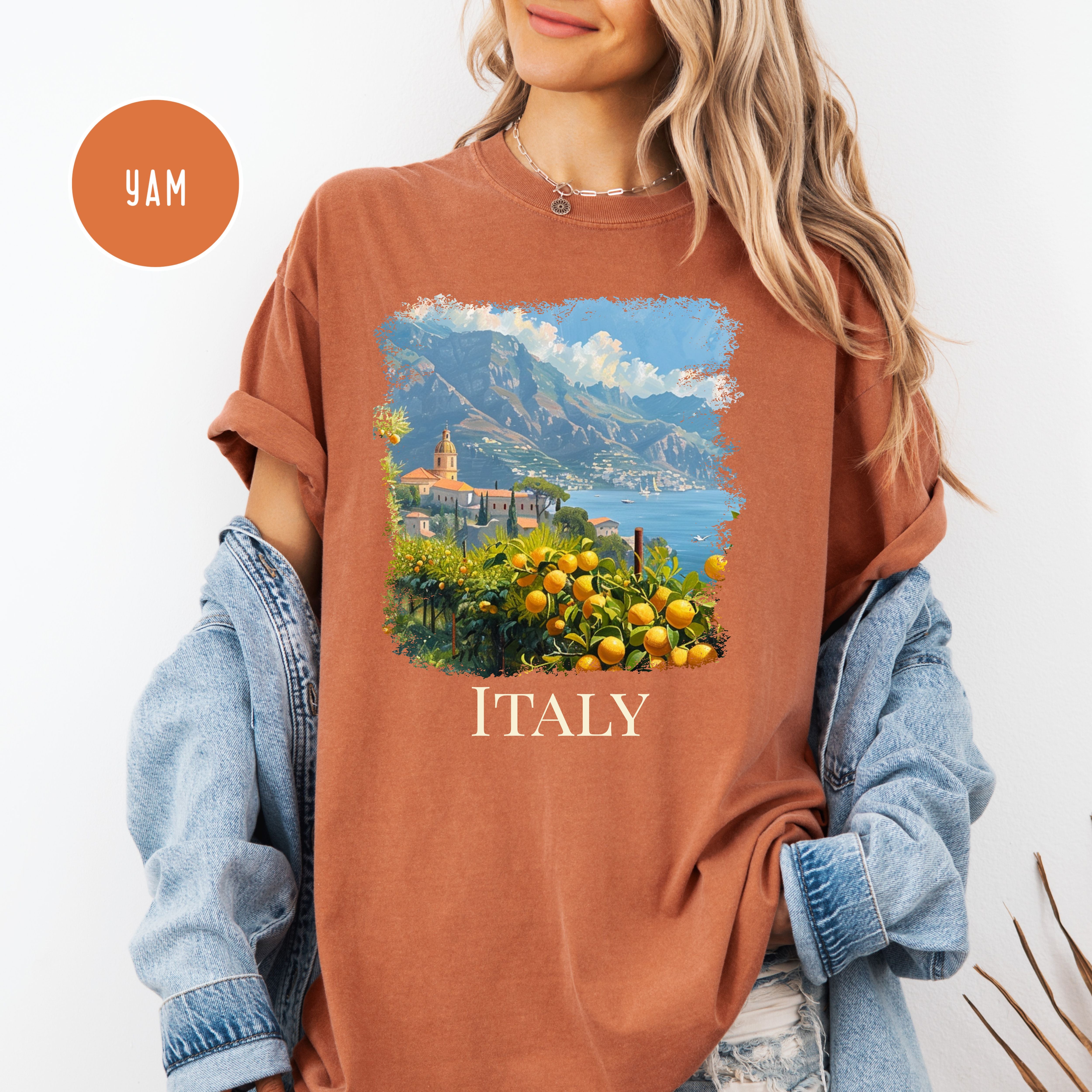 Italy Comfort Colors Italian Vacation Gift Tee
