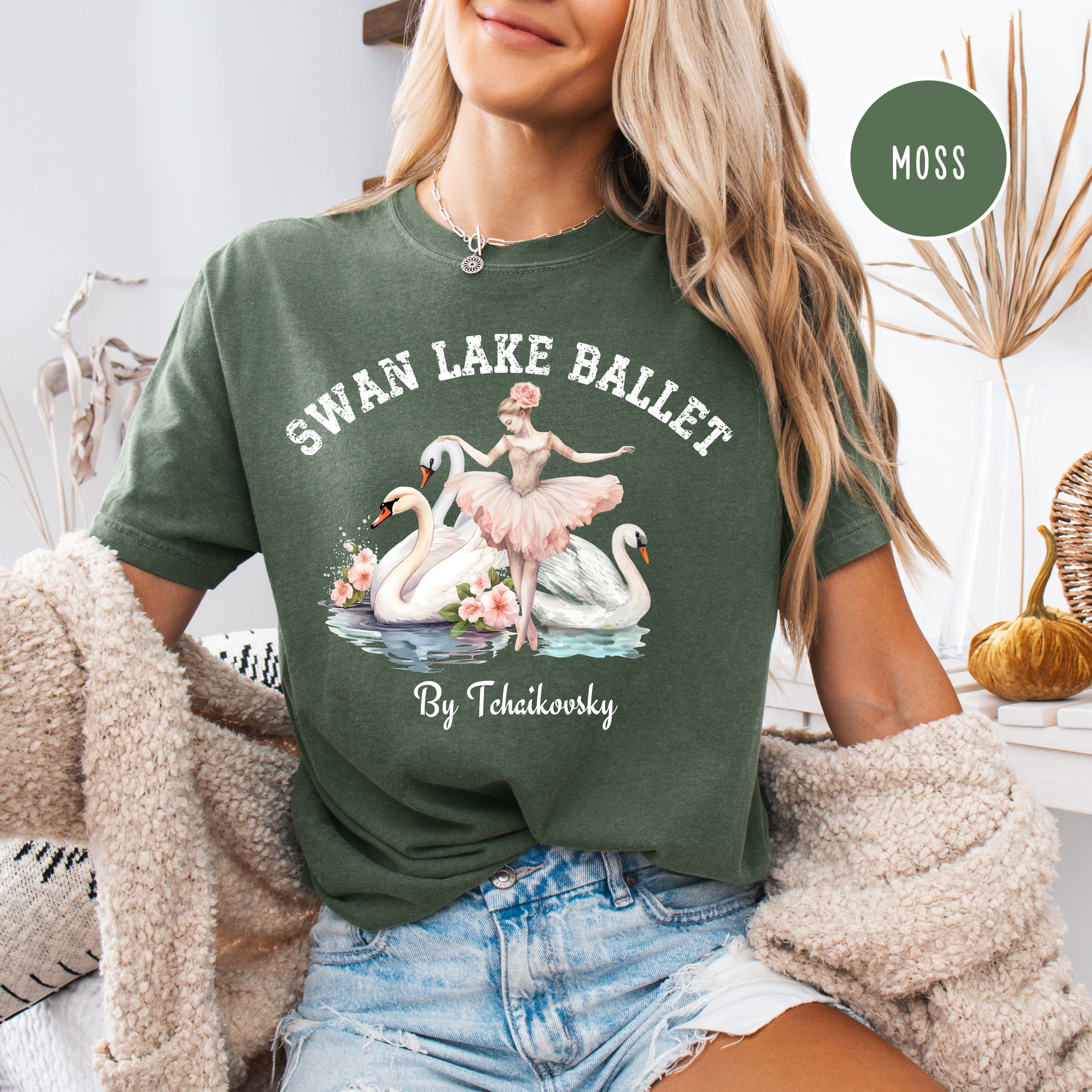 Swan Lake Ballet Comfort Colors® Tee