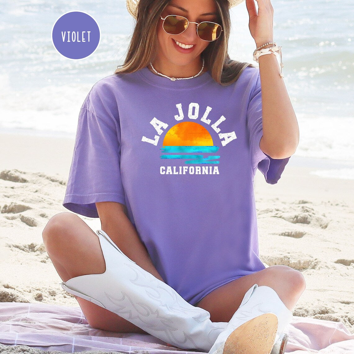 La Jolla California Comfort Colors® Tee