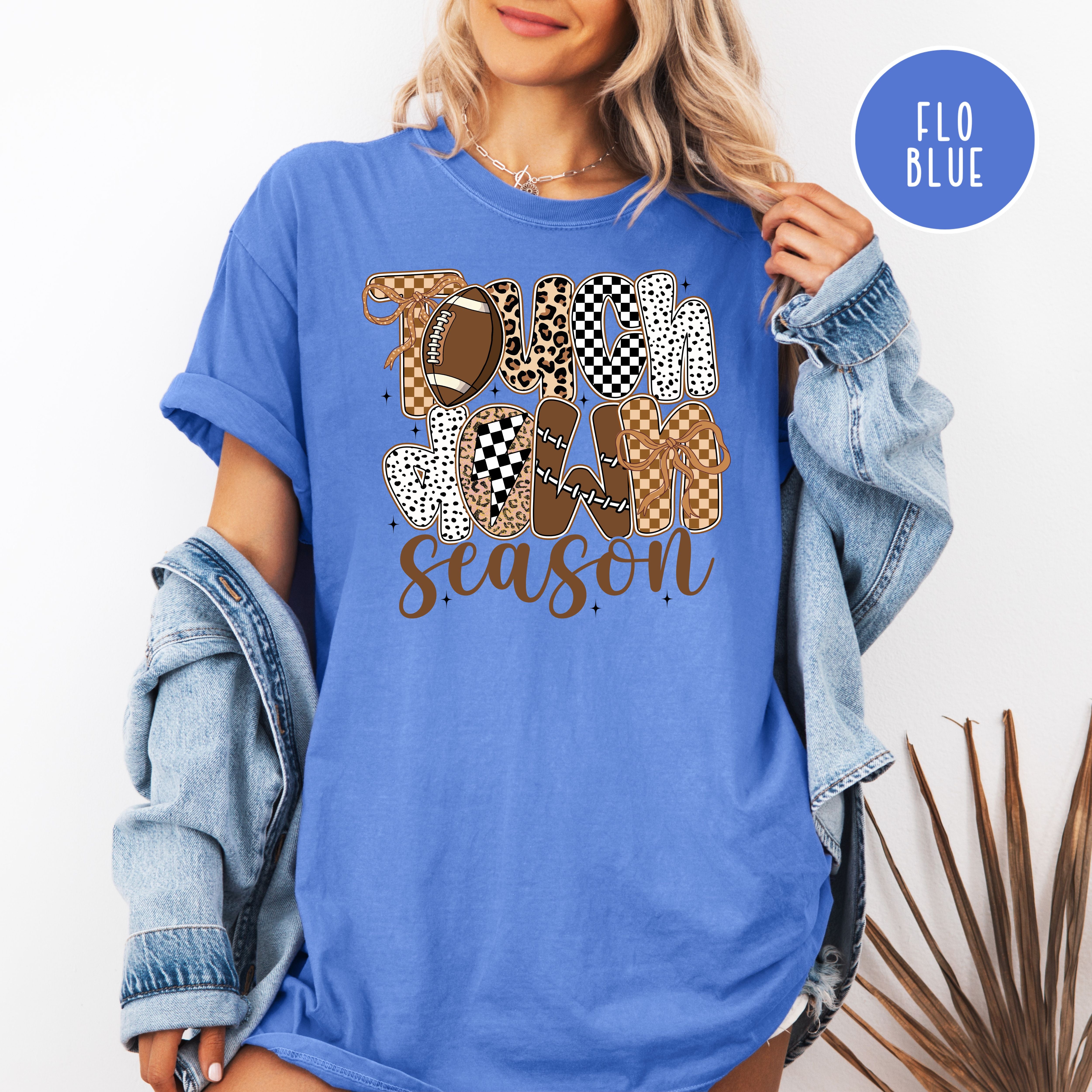 Touch Down Comfort Colors Game Day Shirts