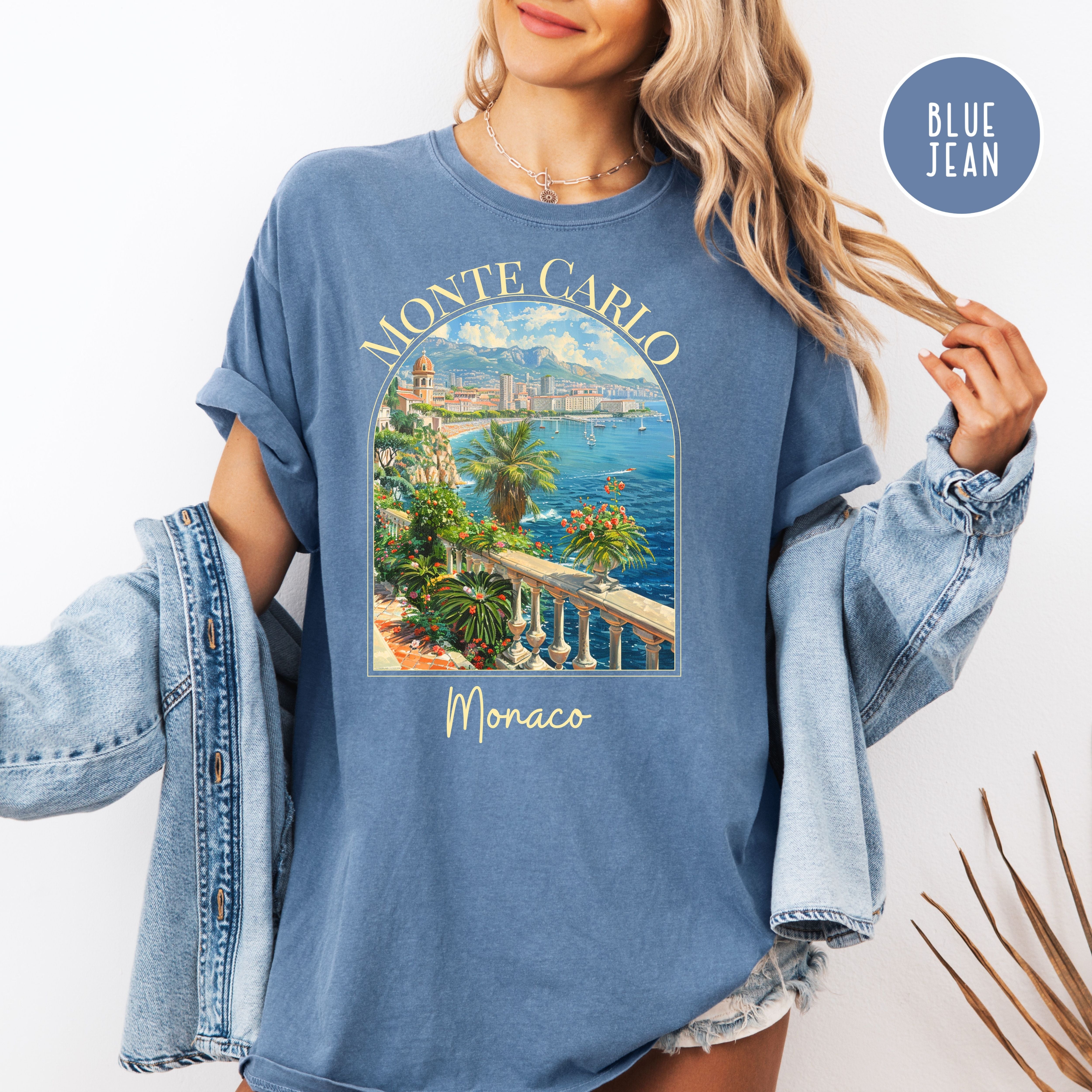 Monte Carlo Monaco Comfort Colors® Tee