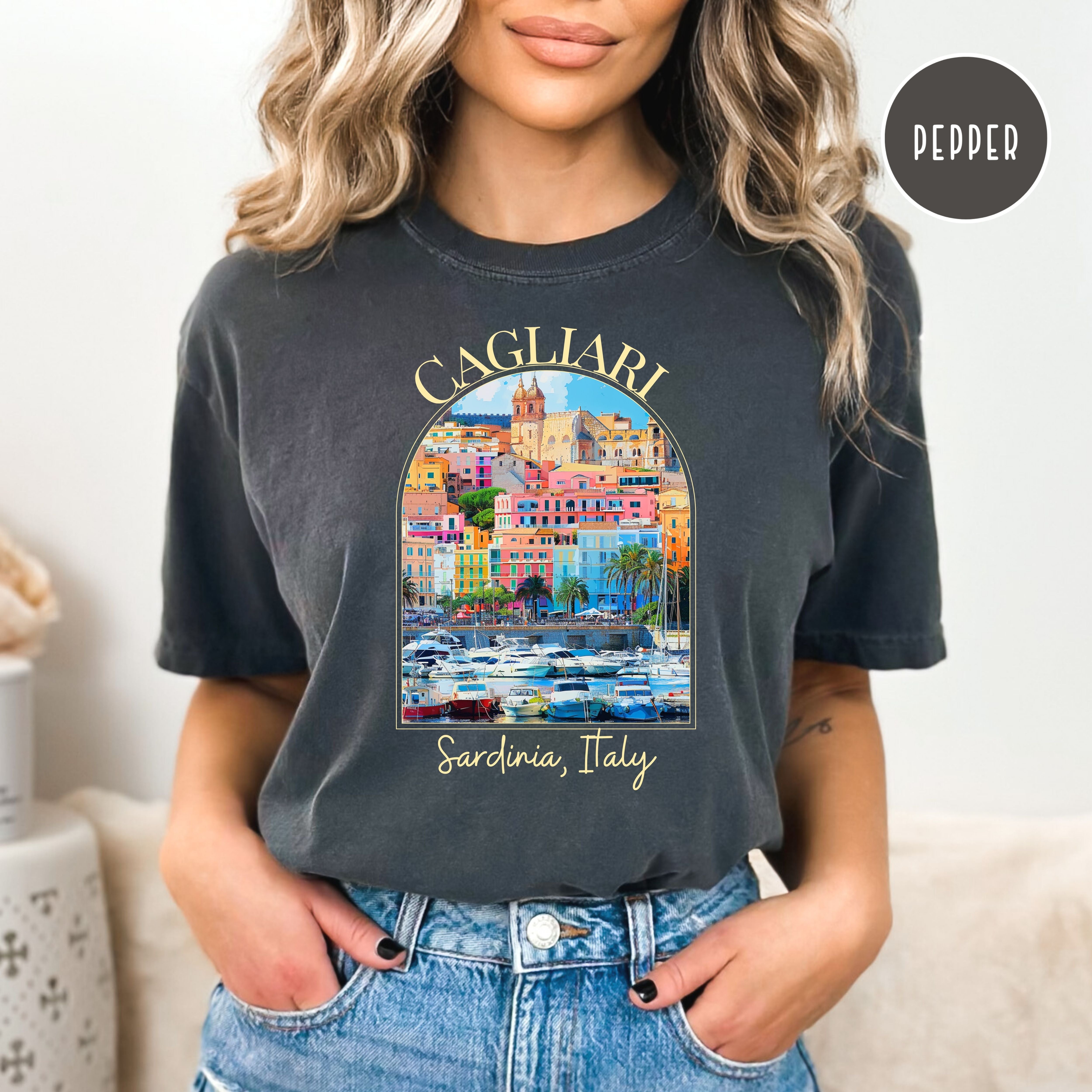 Sardinia Italy Comfort Colors® Tee
