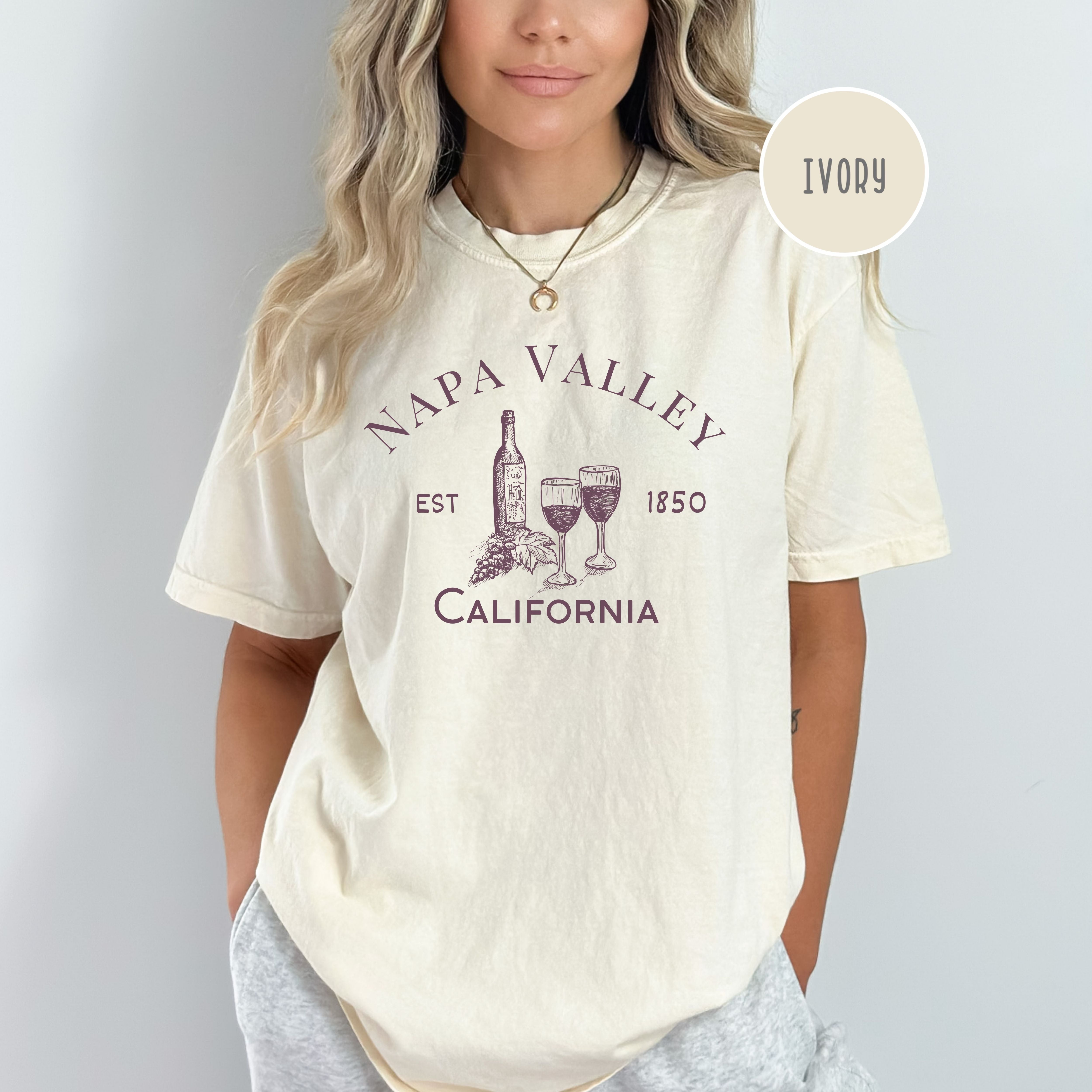 Napa Valley California Comfort Colors® Tee