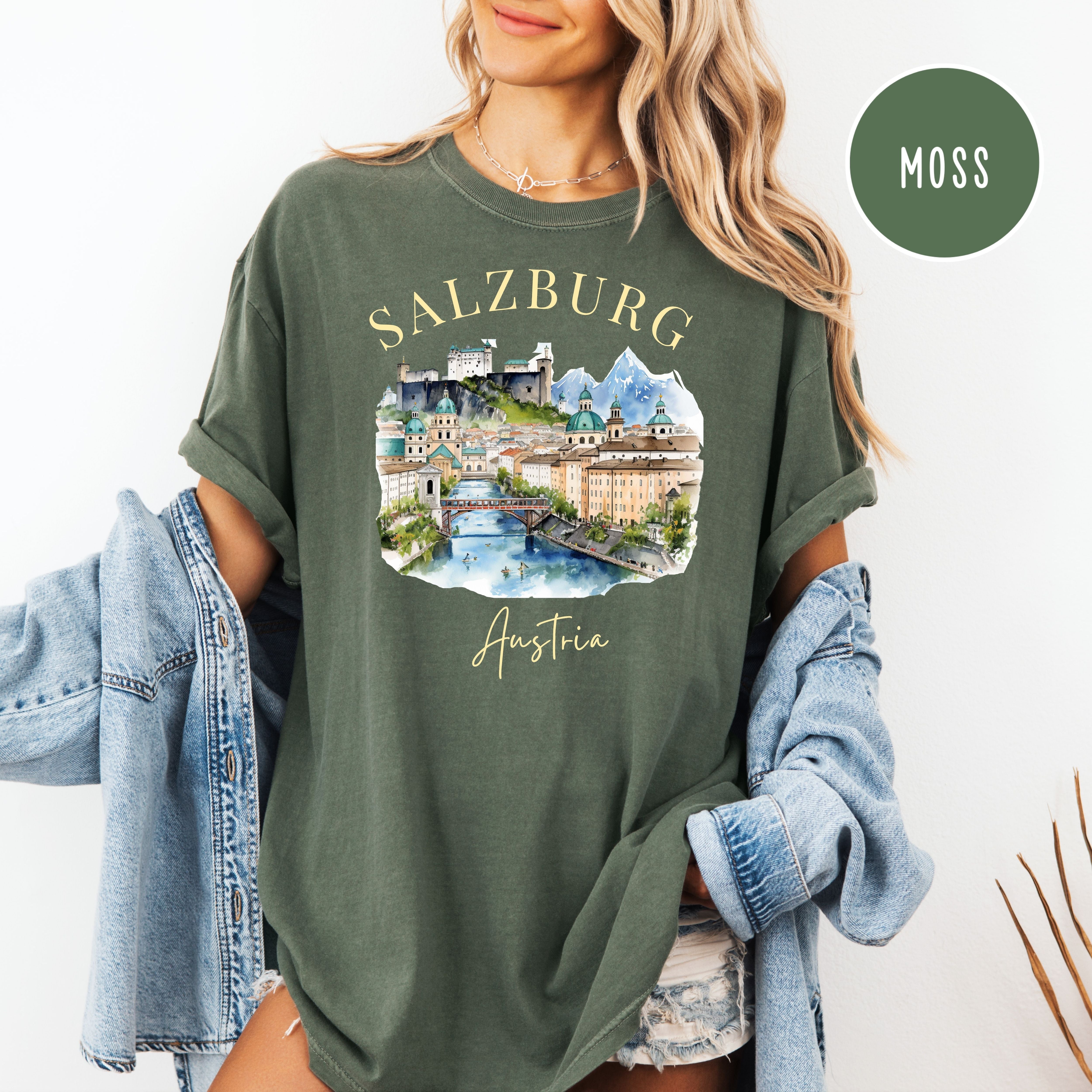 Salzburg Austria Comfort Colors Tee Shirt