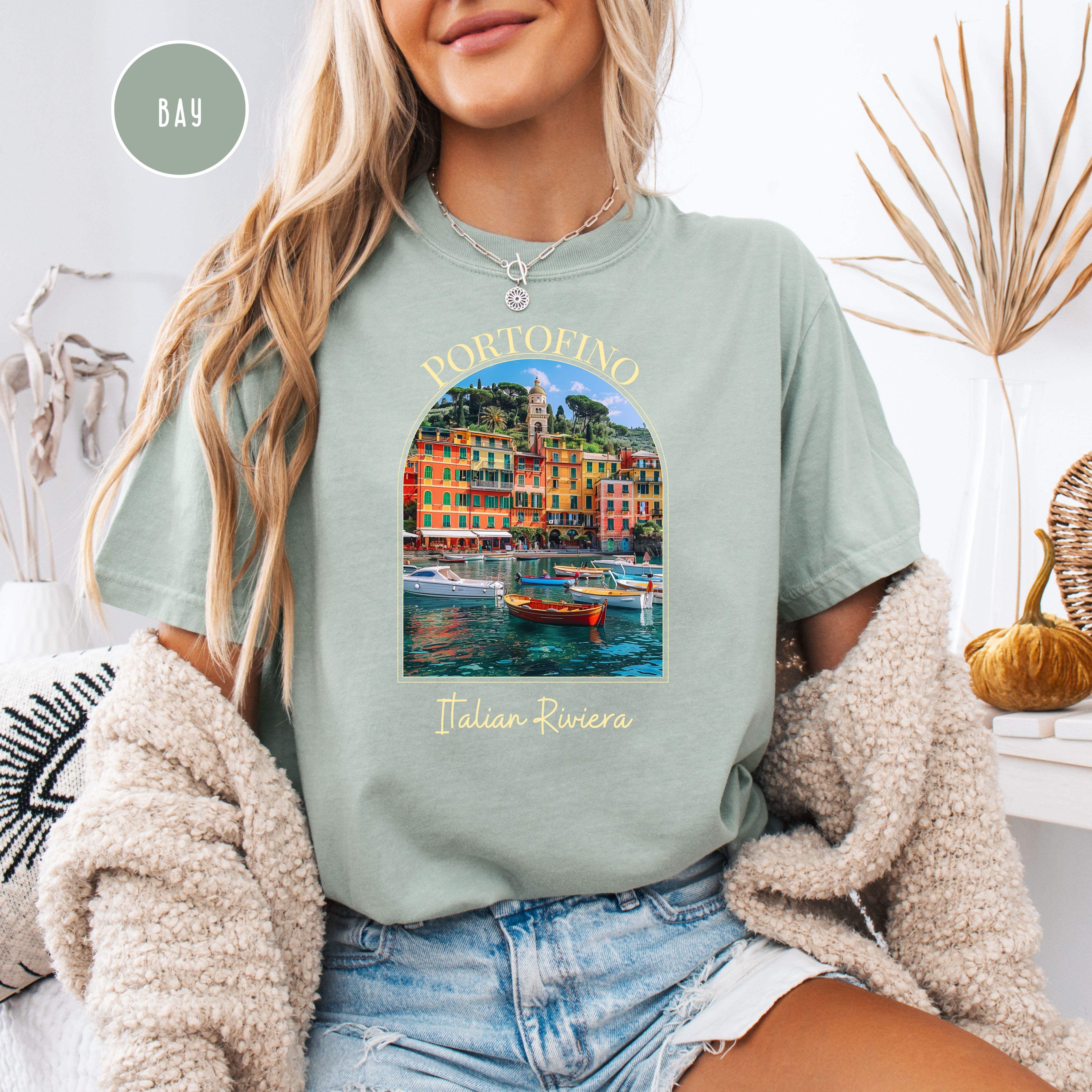 Portofino Italian Riviera Comfort Colors® Tee