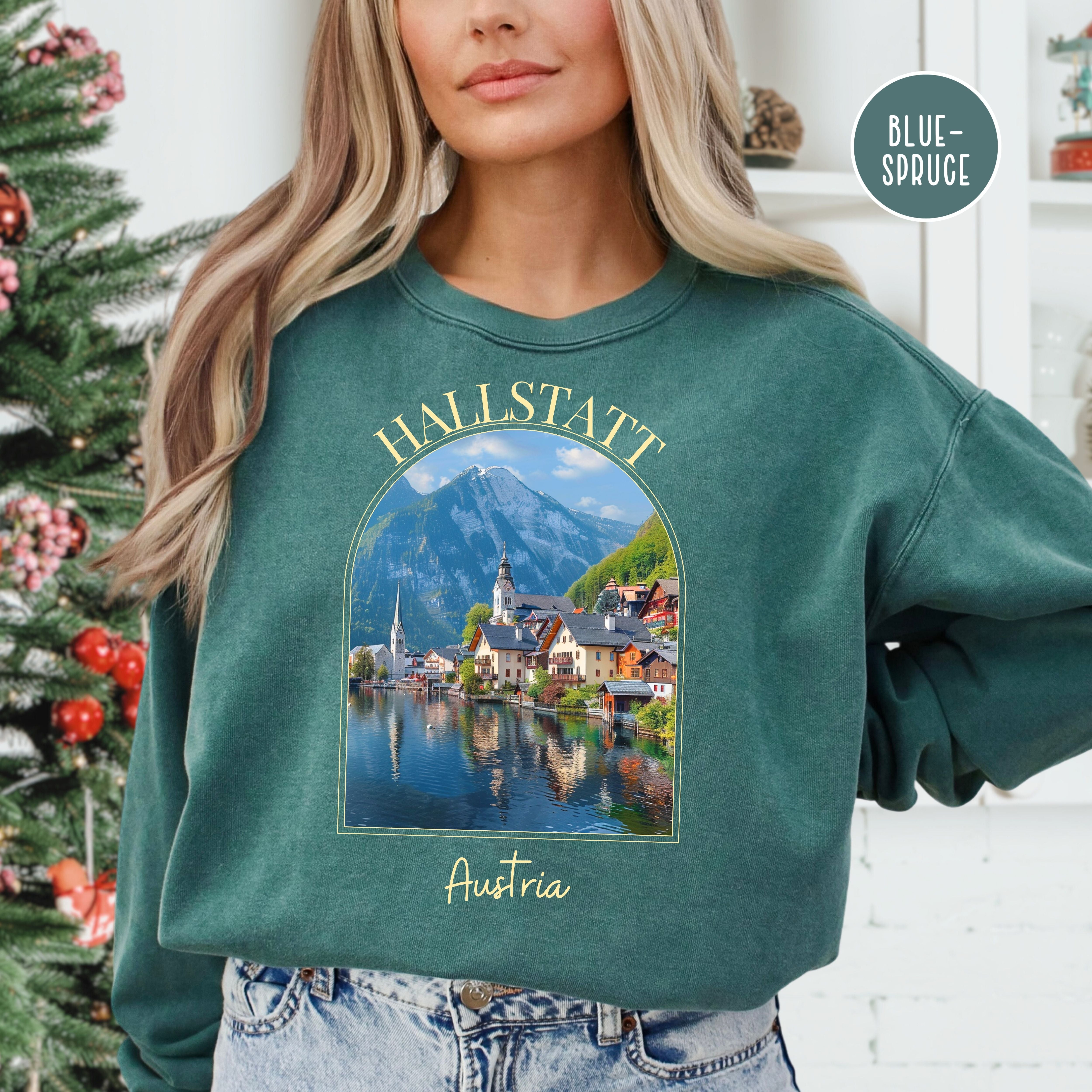 Hallstatt Austria Comfort Colors® Sweatshirt