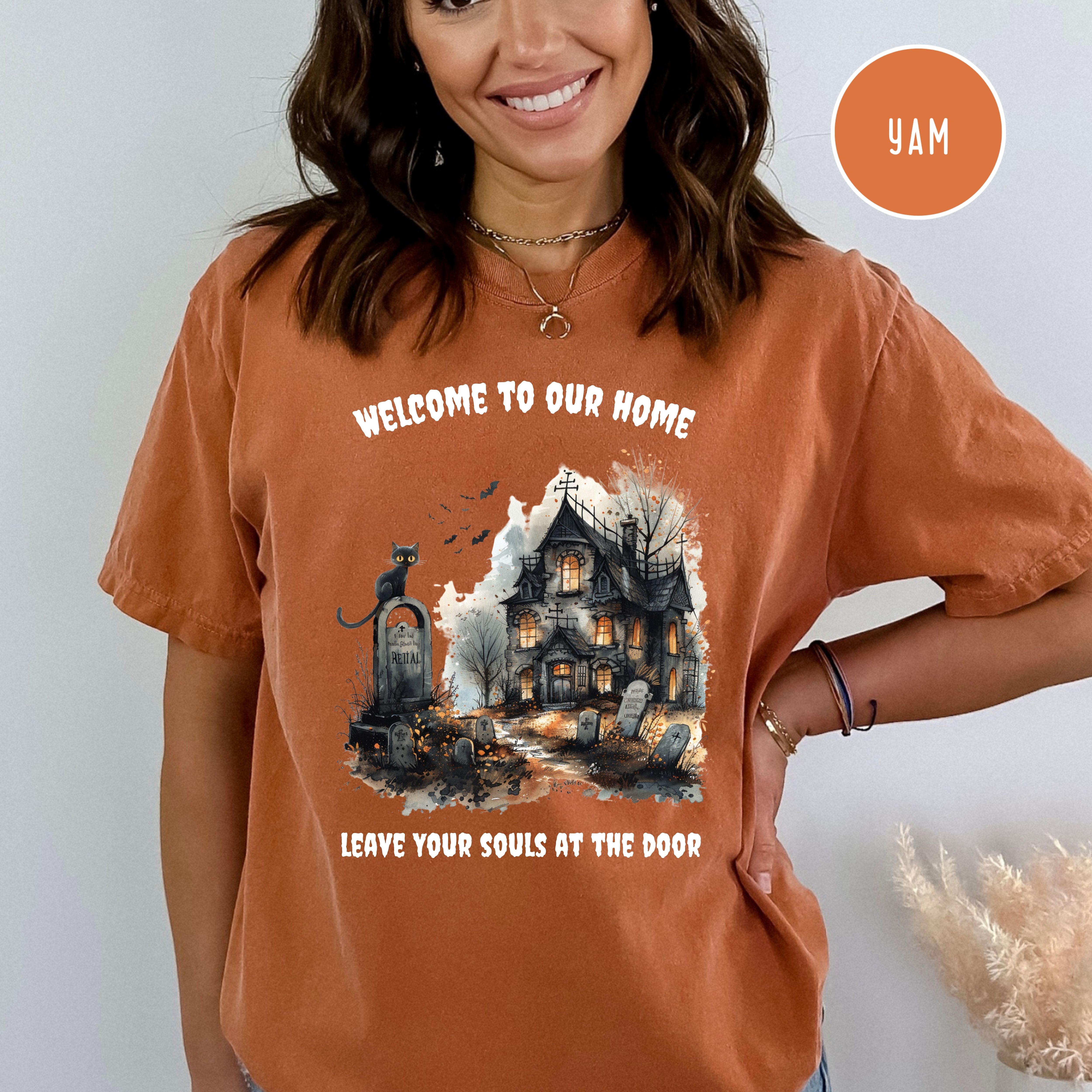 Halloween Haunted House Comfort Colors® Tee