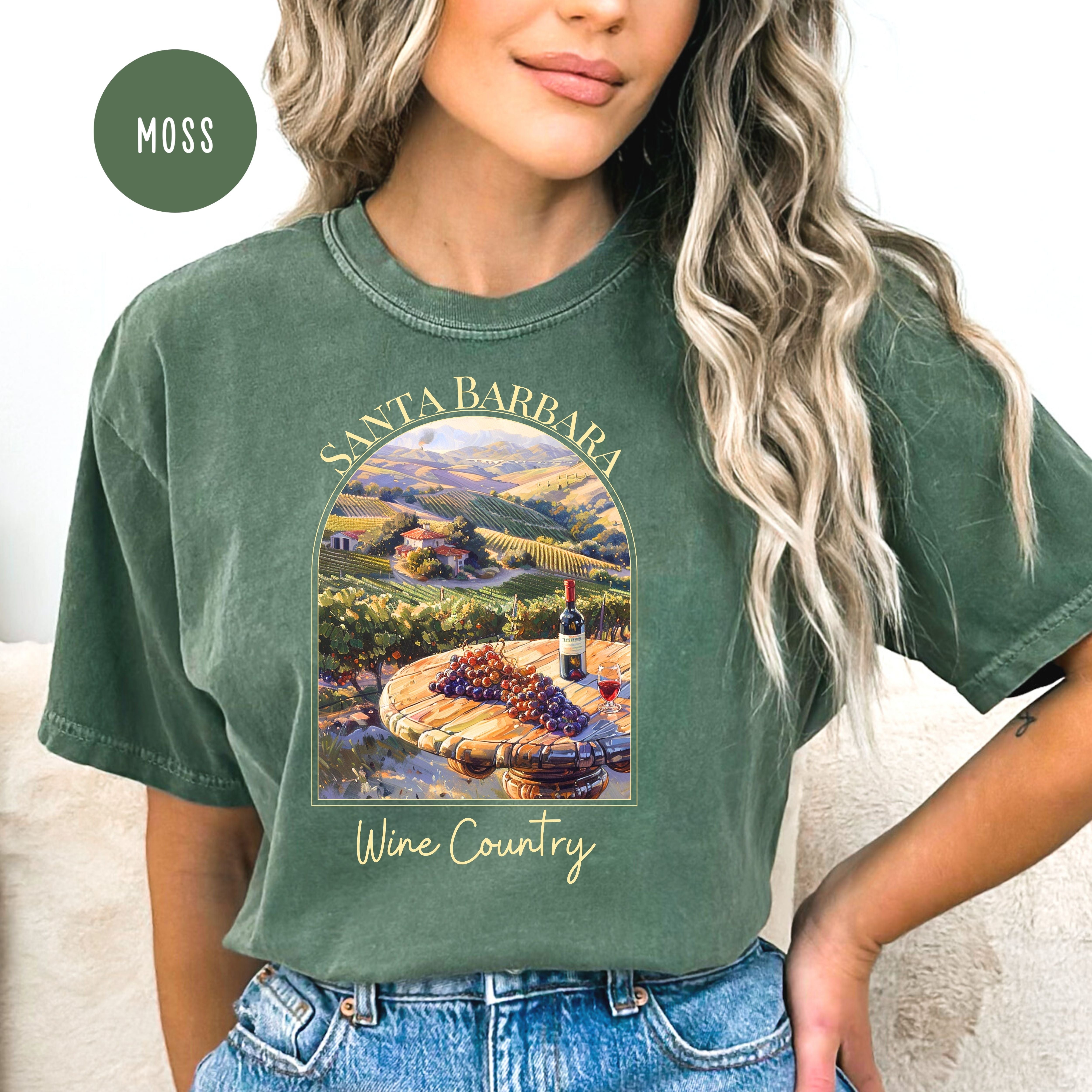 Santa Barbara Wine Country Comfort Colors® Tee