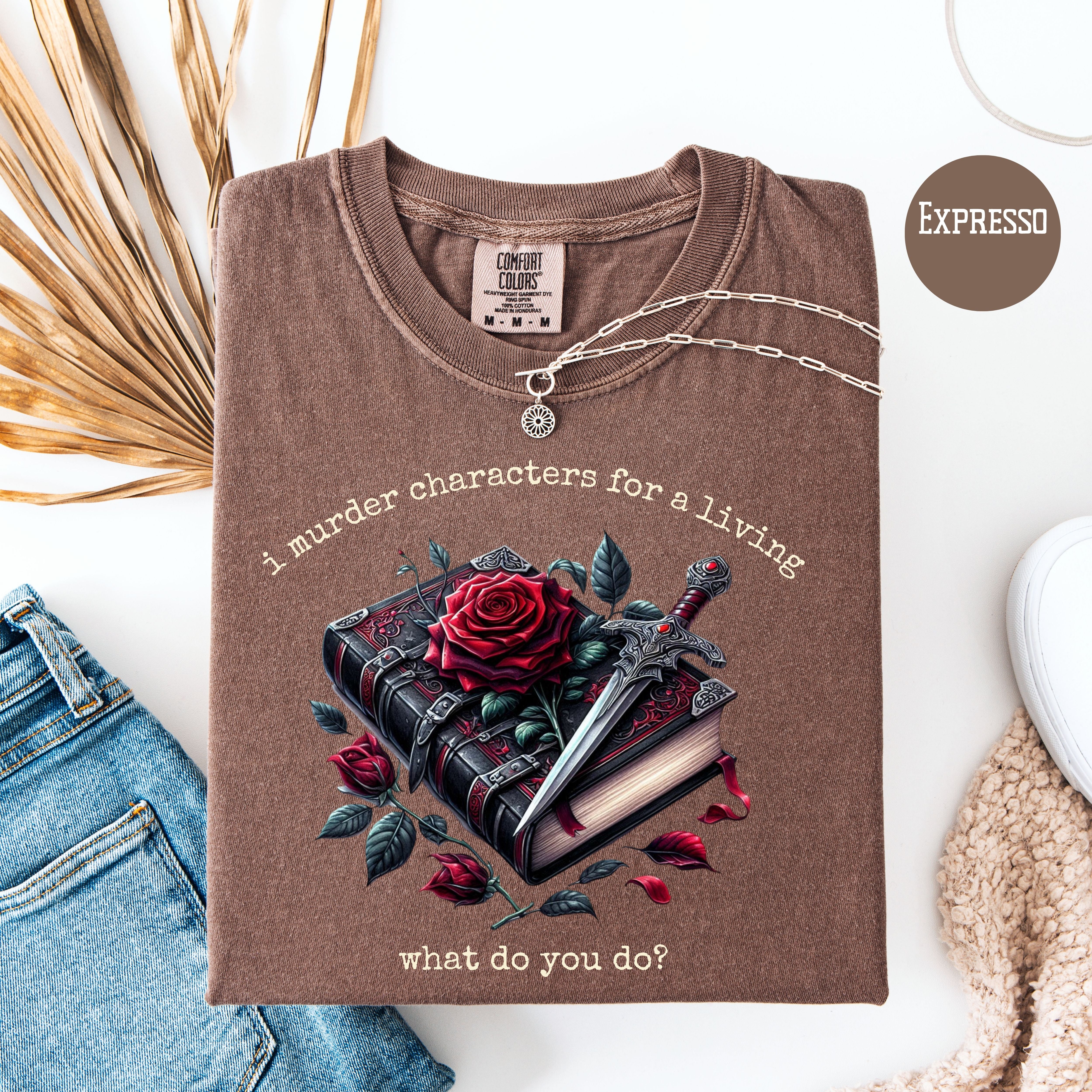 Murder Mystery Writer Comfort Colors Gift Tee