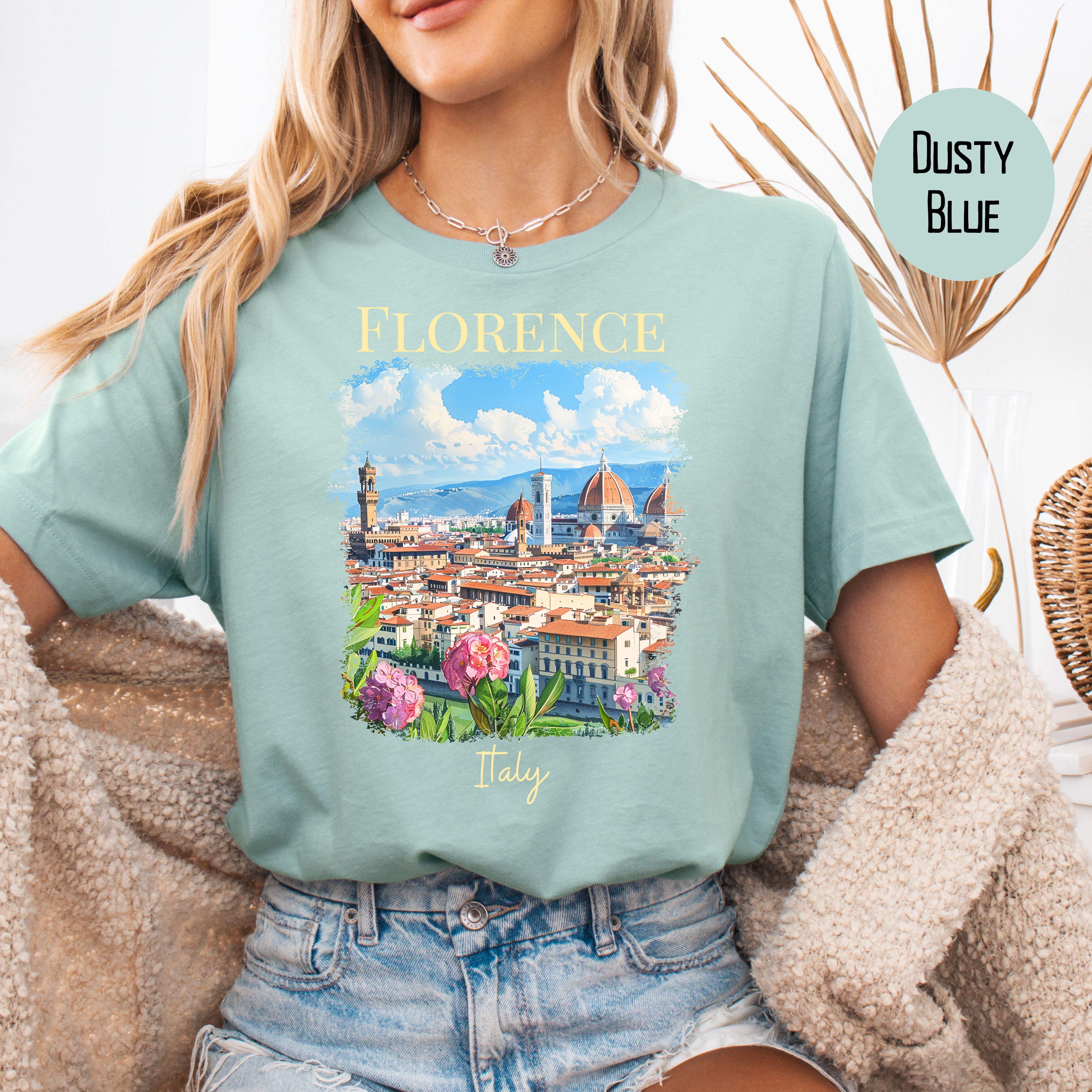Florence Italy Bella Canvas Tee