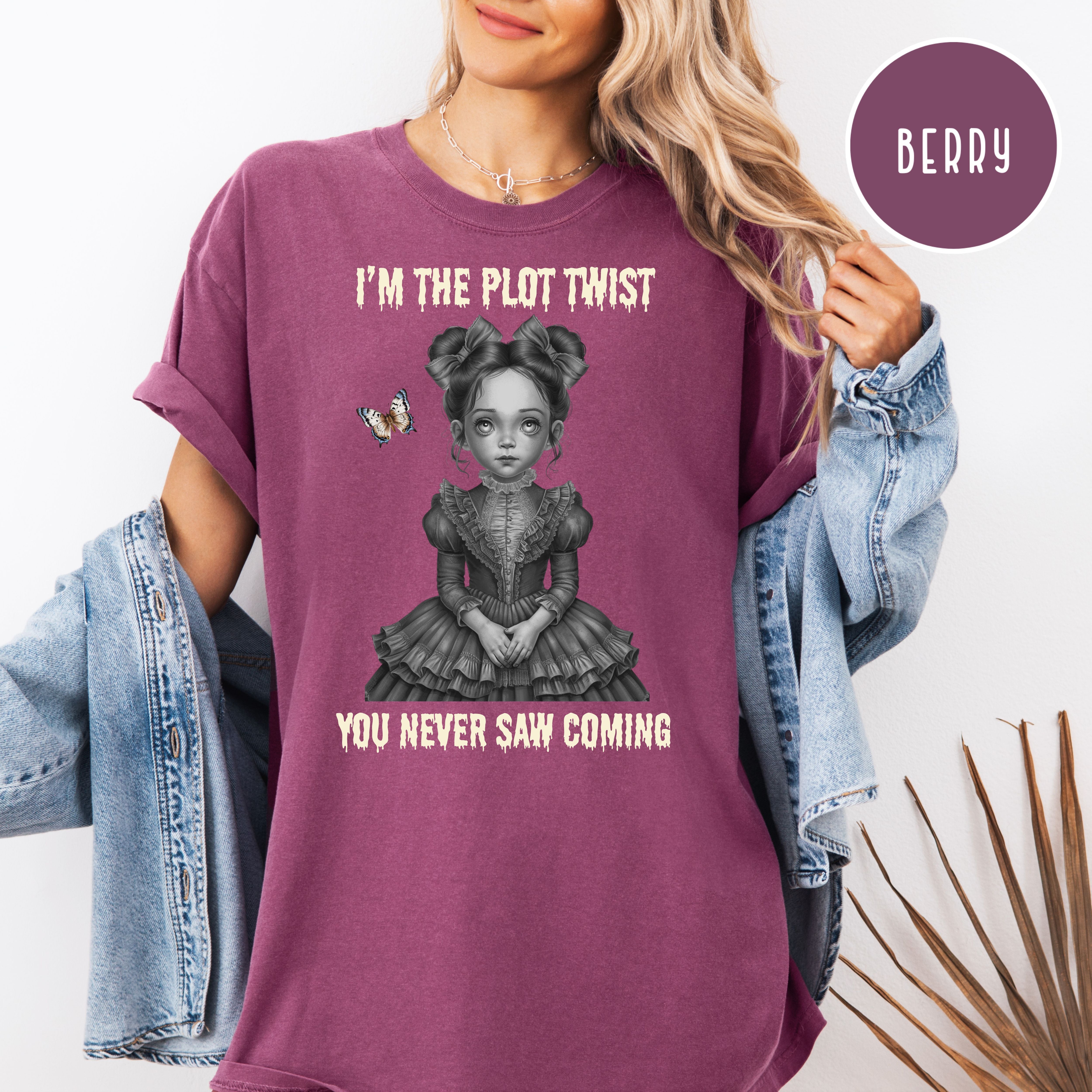 Murder Mystery Book Lover Comfort Colors Tee