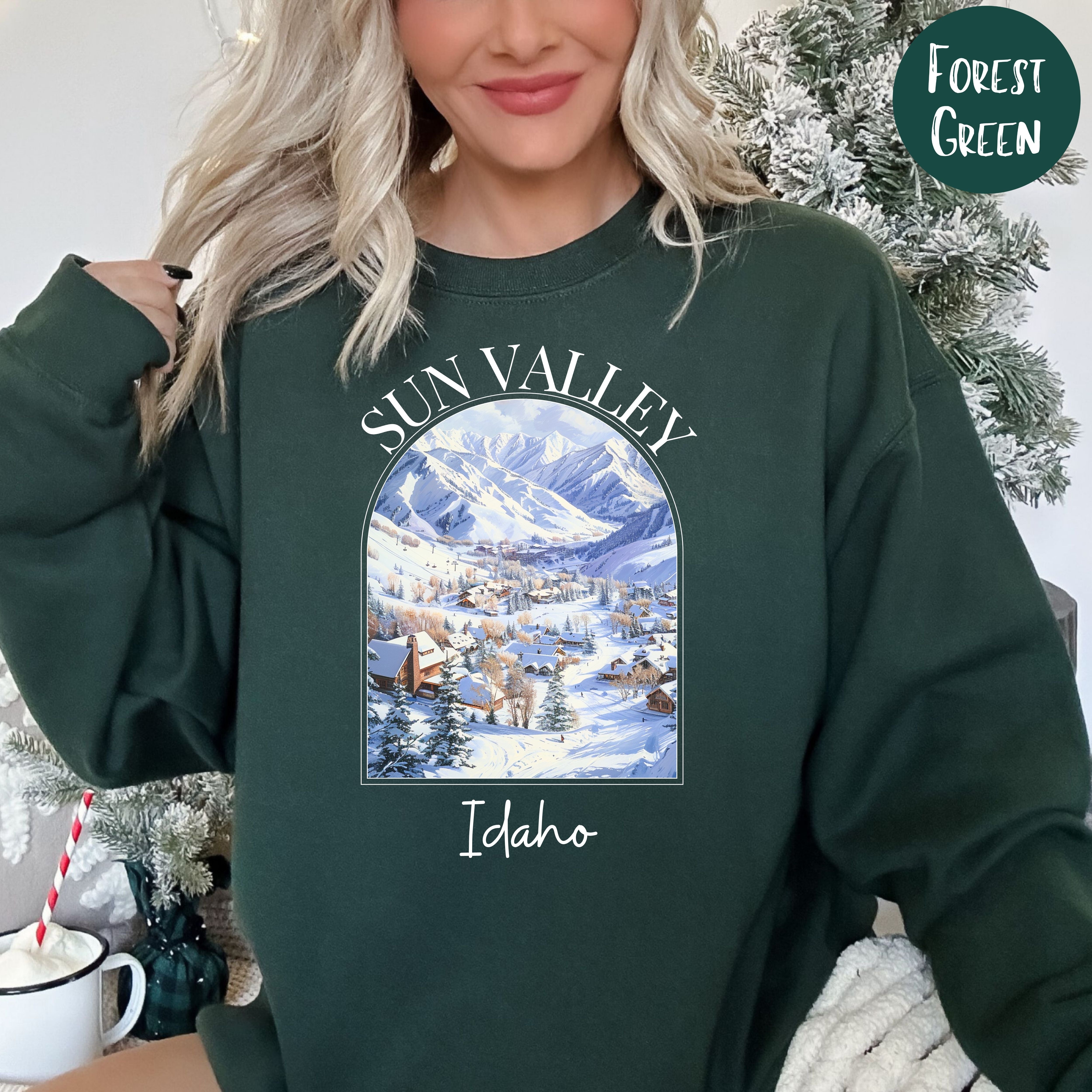 Sun Valley Idaho Ski Trip Sweatshirt