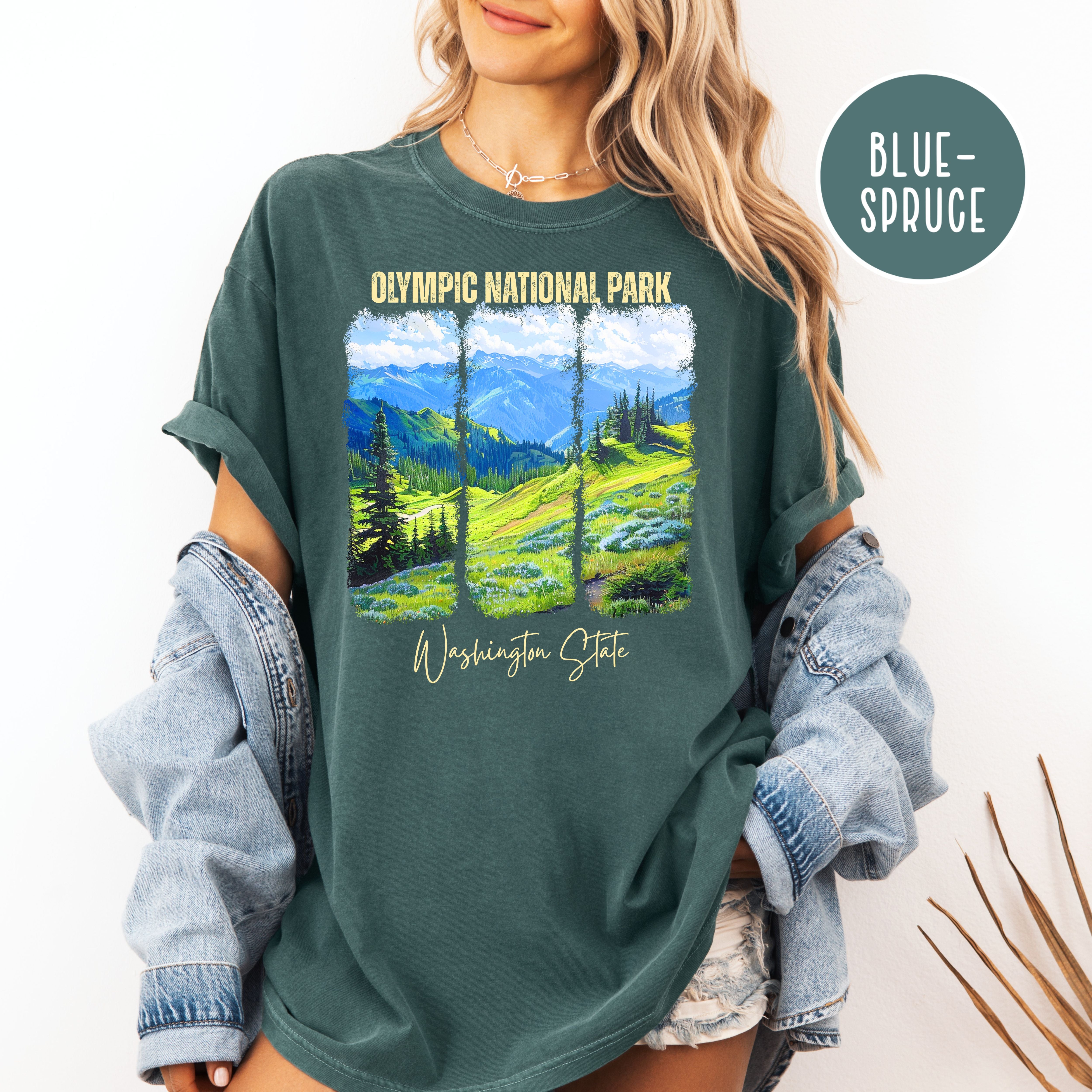 Olympic National Park Comfort Colors Unisex Tee