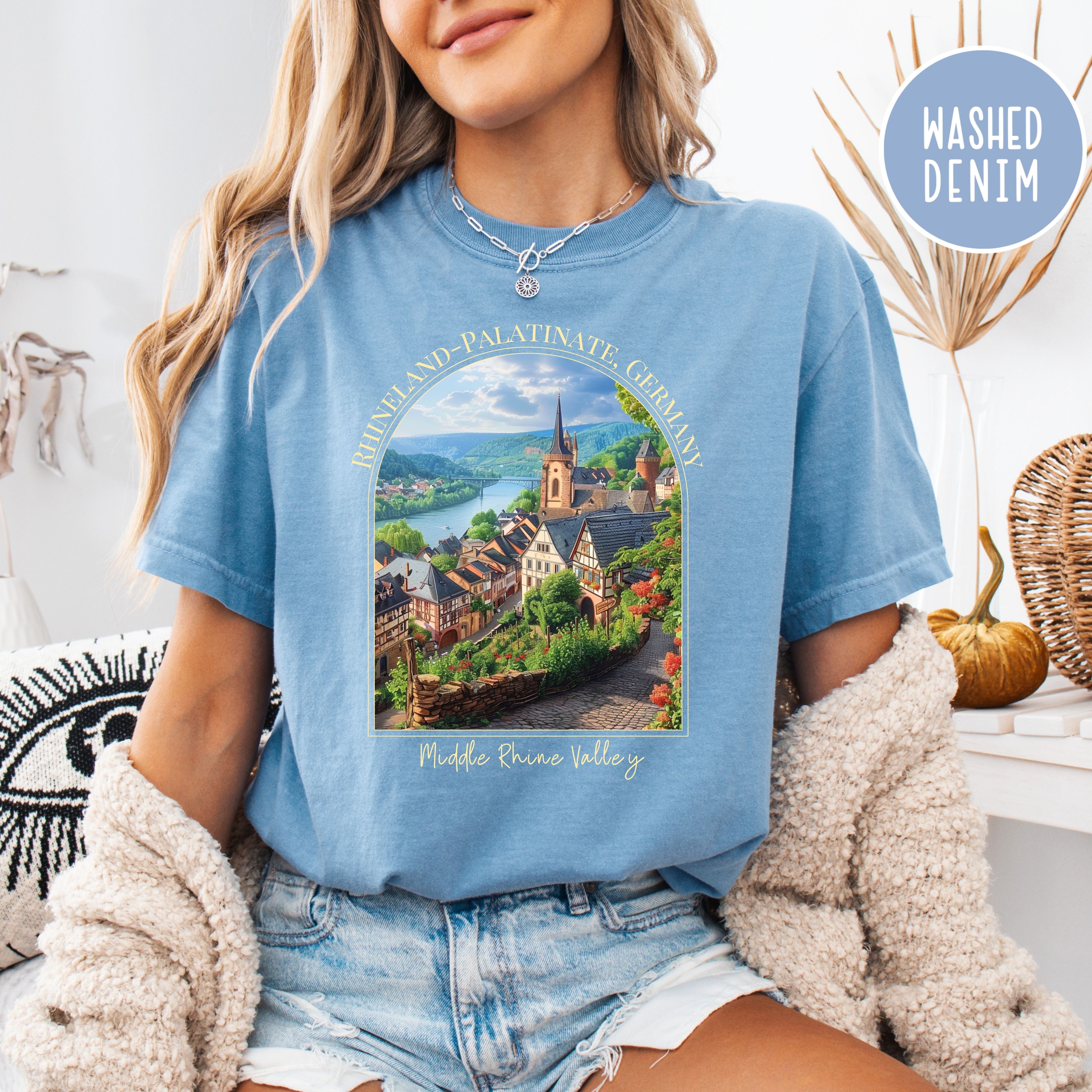 Rhine Valley Germany Comfort Colors® Tee