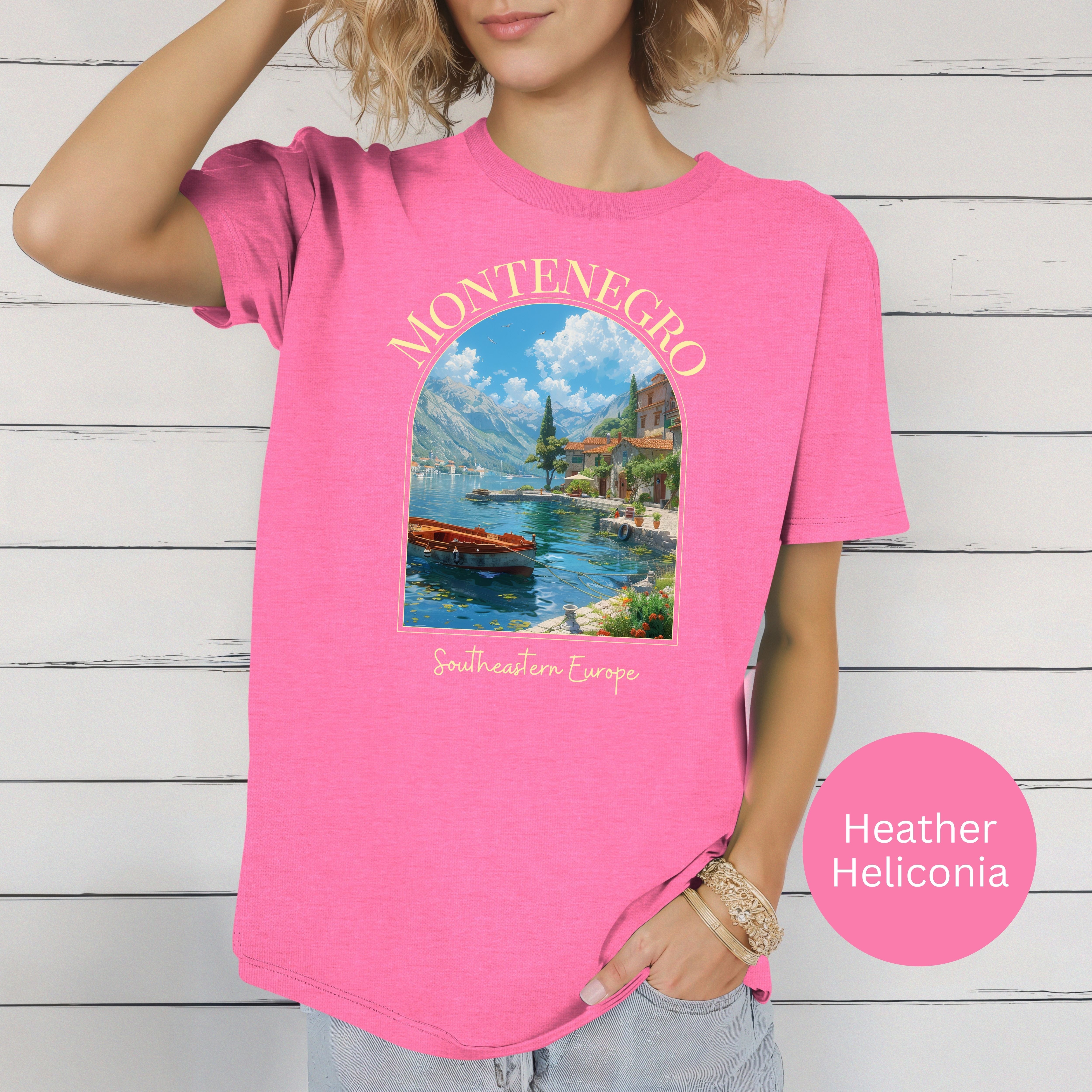 Montenegro Southeastern Europe Soft Style Tee