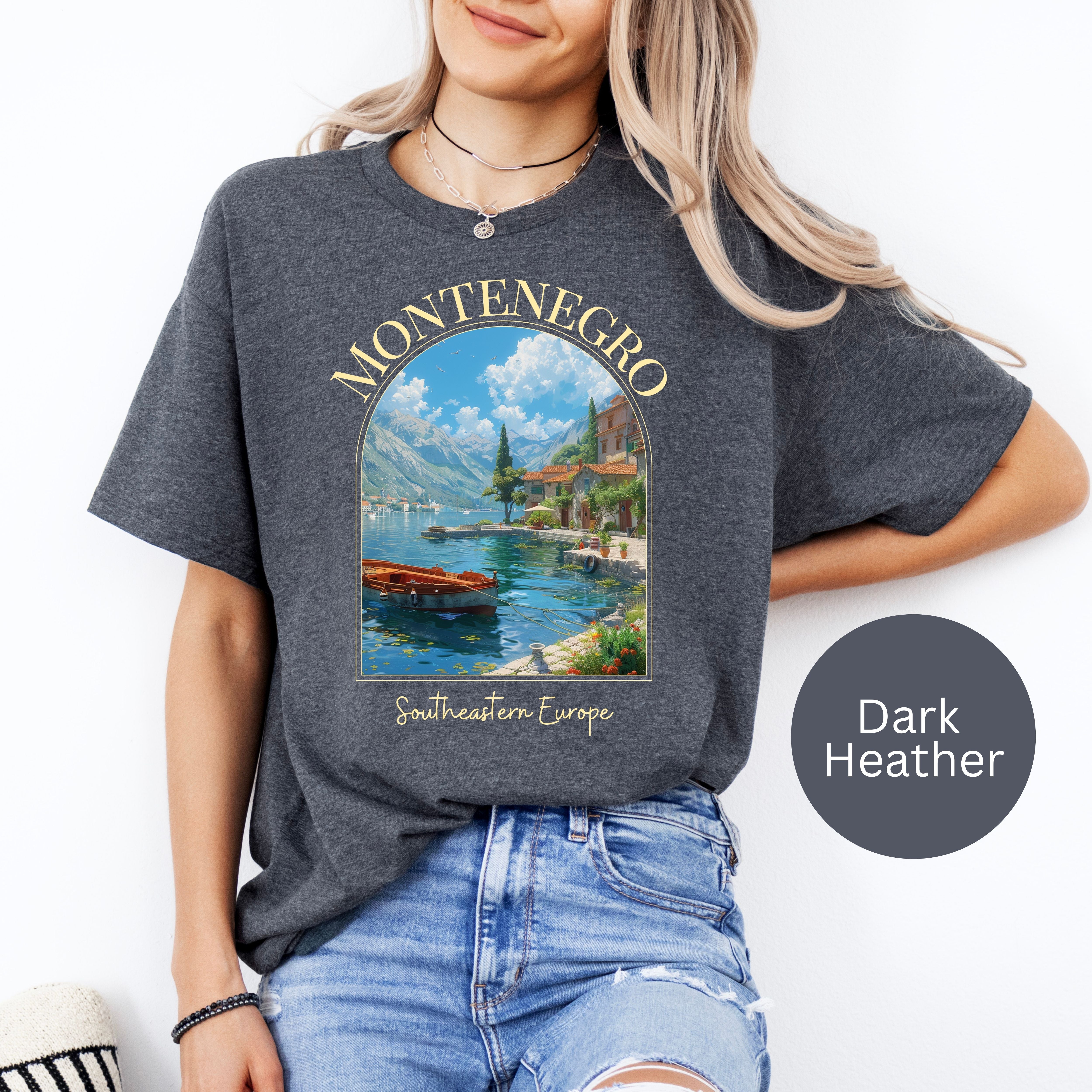 Montenegro Southeastern Europe Soft Style Tee