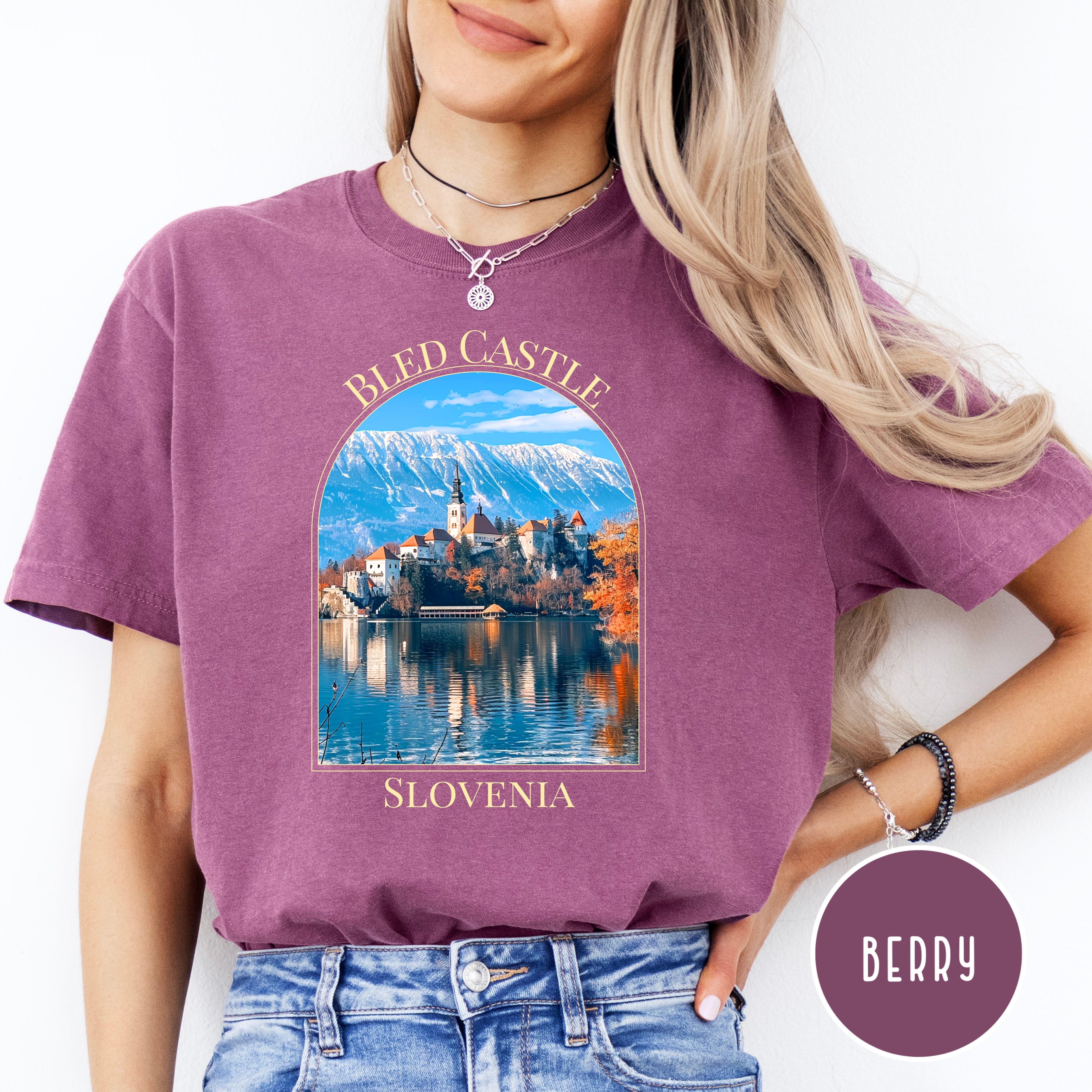 Bled Castle Slovenia Comfort Colors® Tee