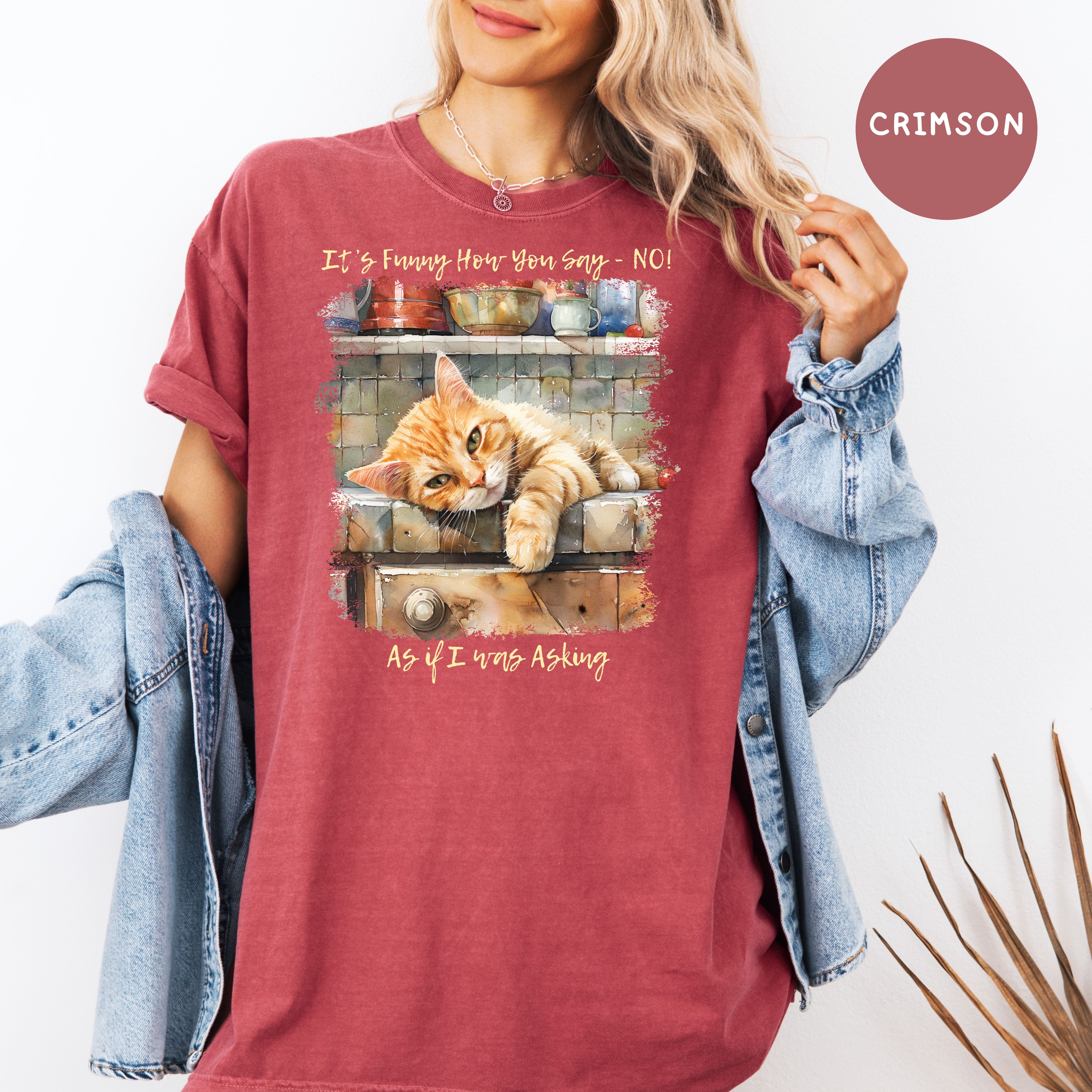 Funny Cat Lover Comfort Colors T-Shirt