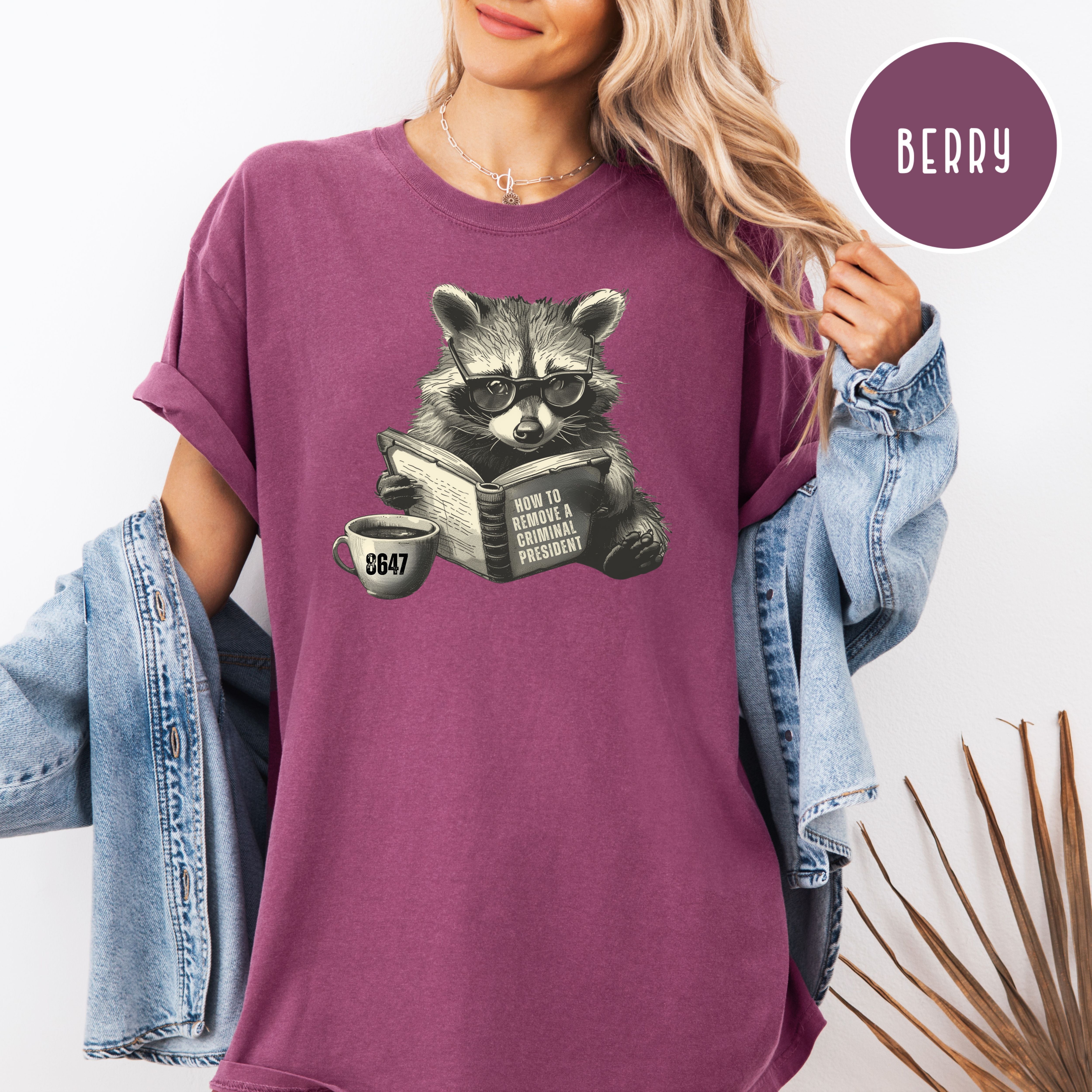 Subtle Fuck Trump 8647 Comfort Colors Anti-Trump Tee