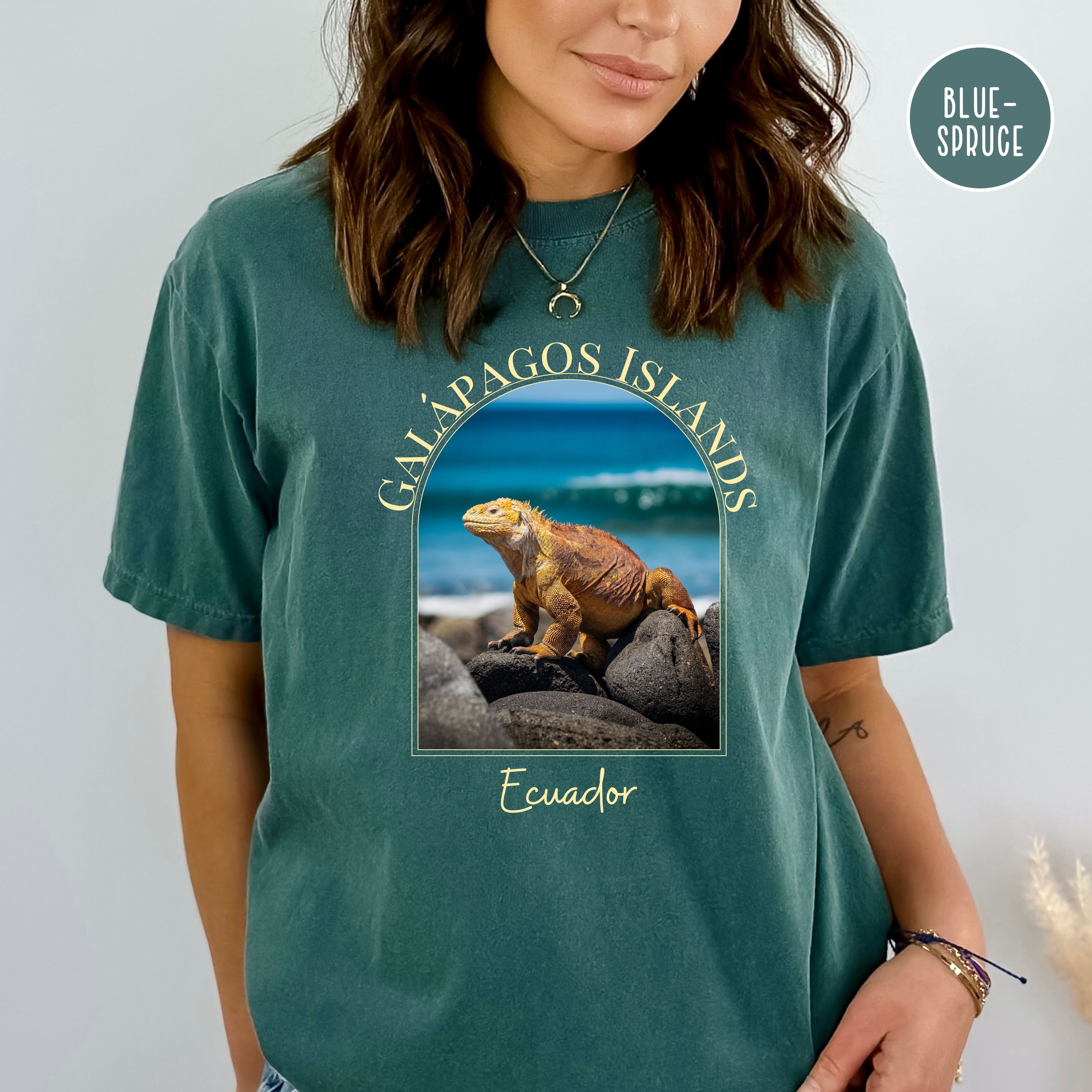 Galapagos Islands Iguana Comfort Colors® Tee