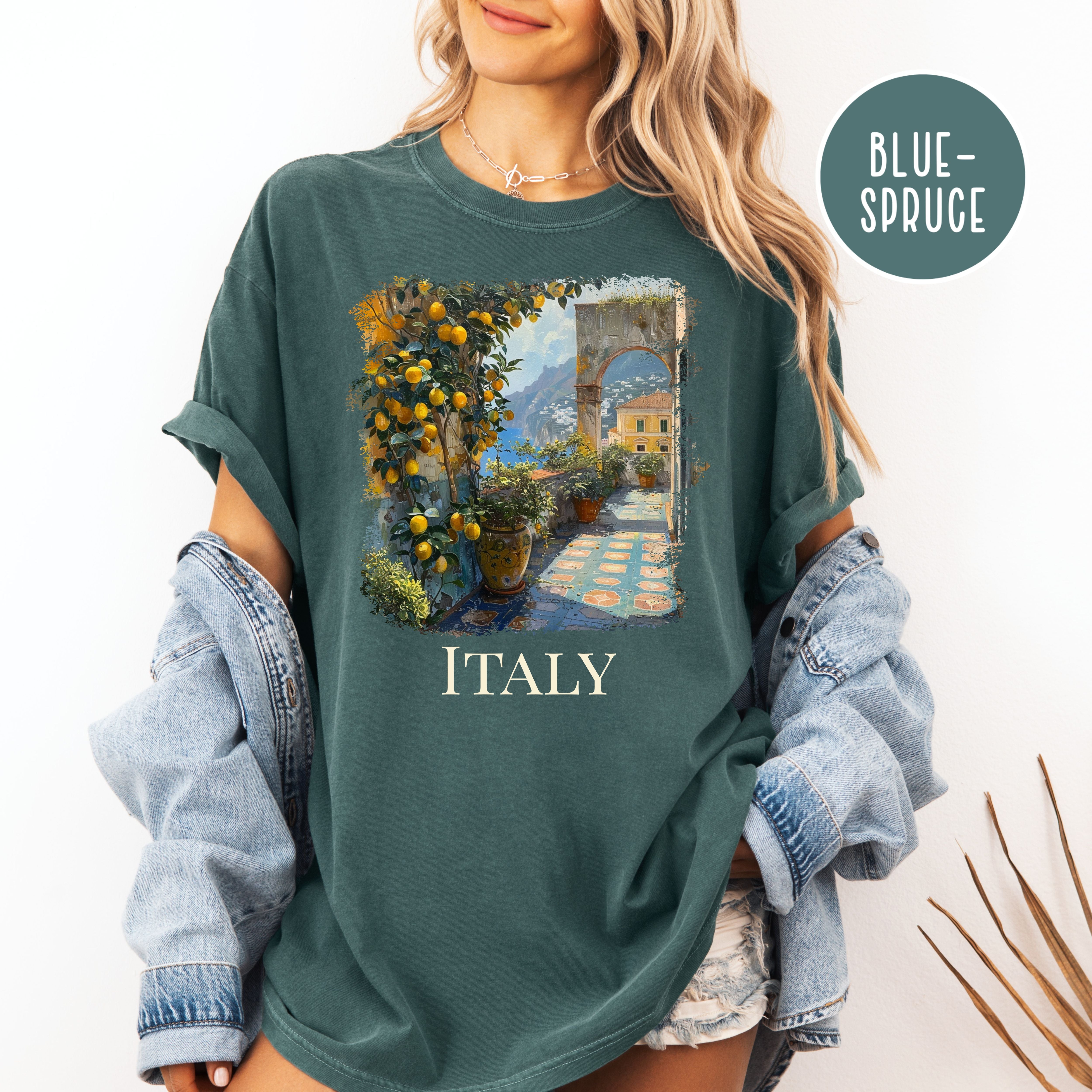 Italy Lover Comfort Colors Vacation Gift Tee