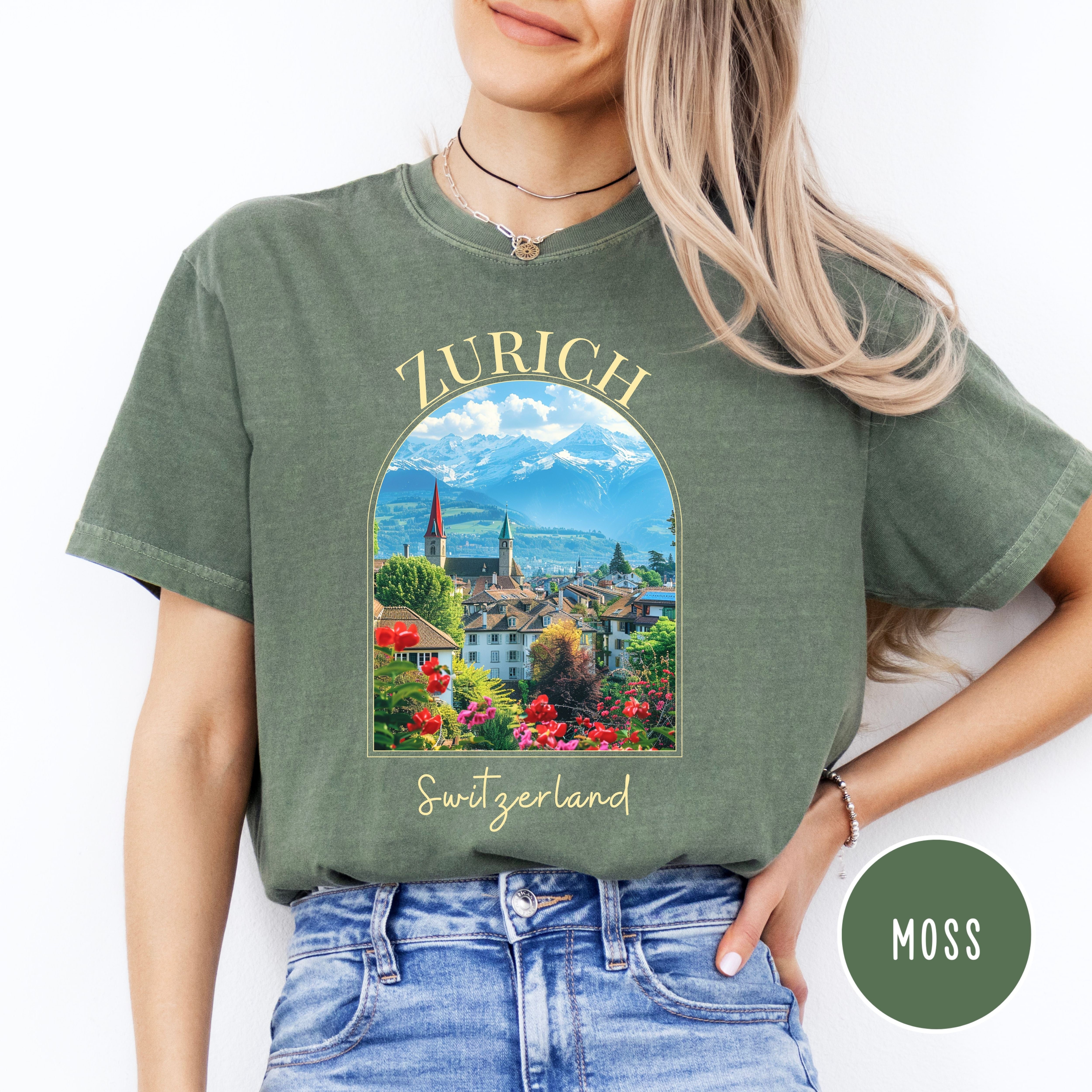 Zurich Switzerland Comfort Colors® Tee
