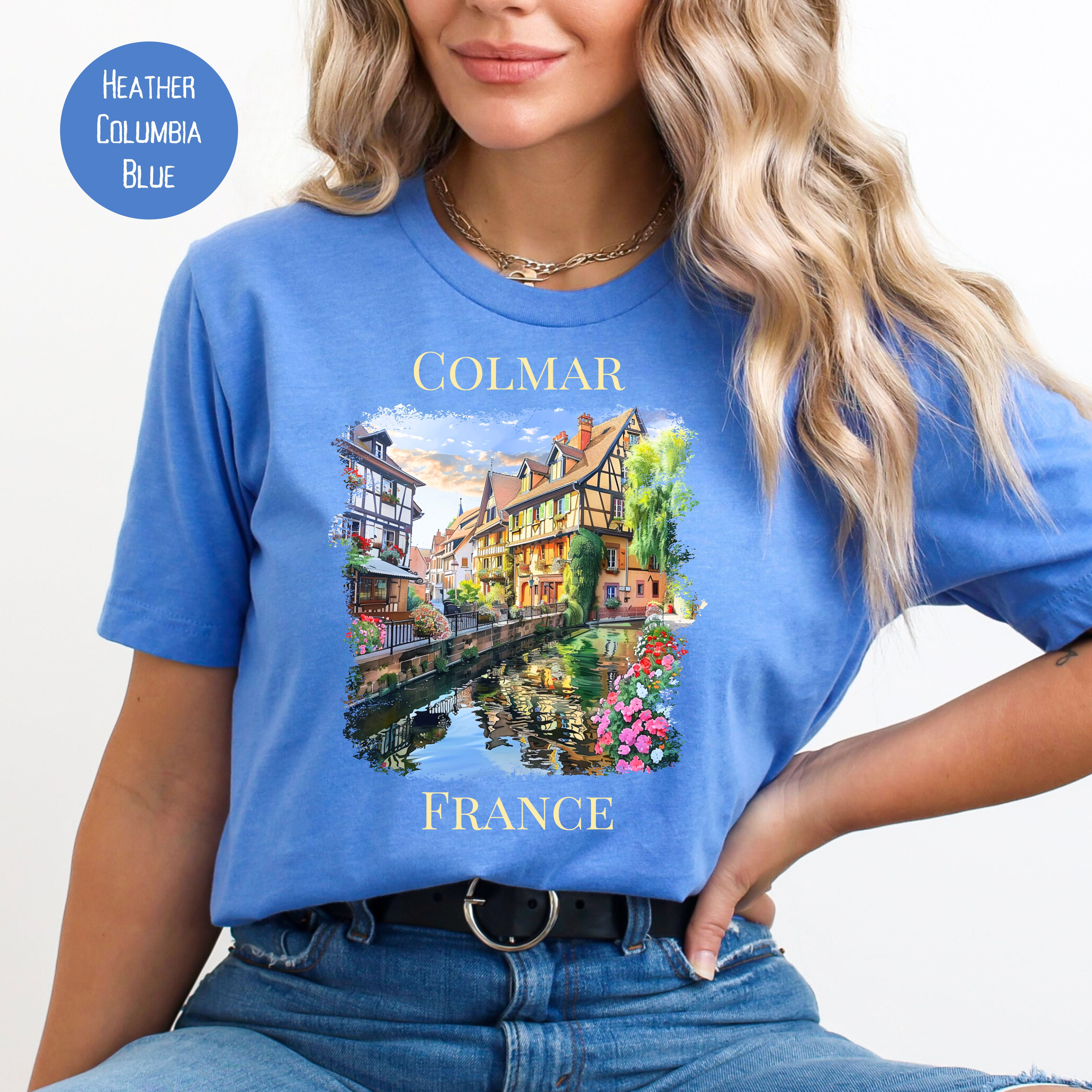 Colmar France Bella Canvas Vacation Gift Shirt