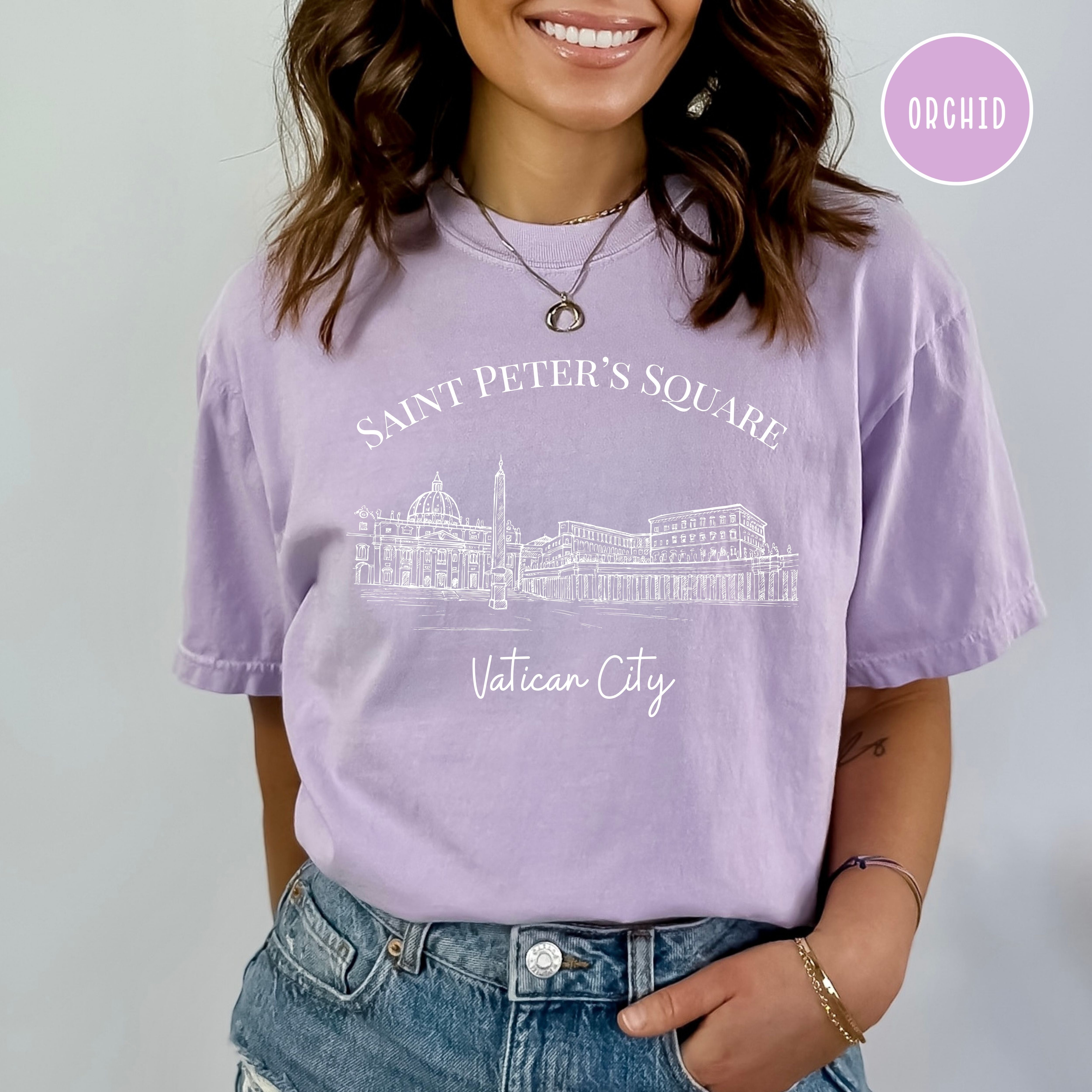 Saint Peter's Square Comfort Colors® Tee