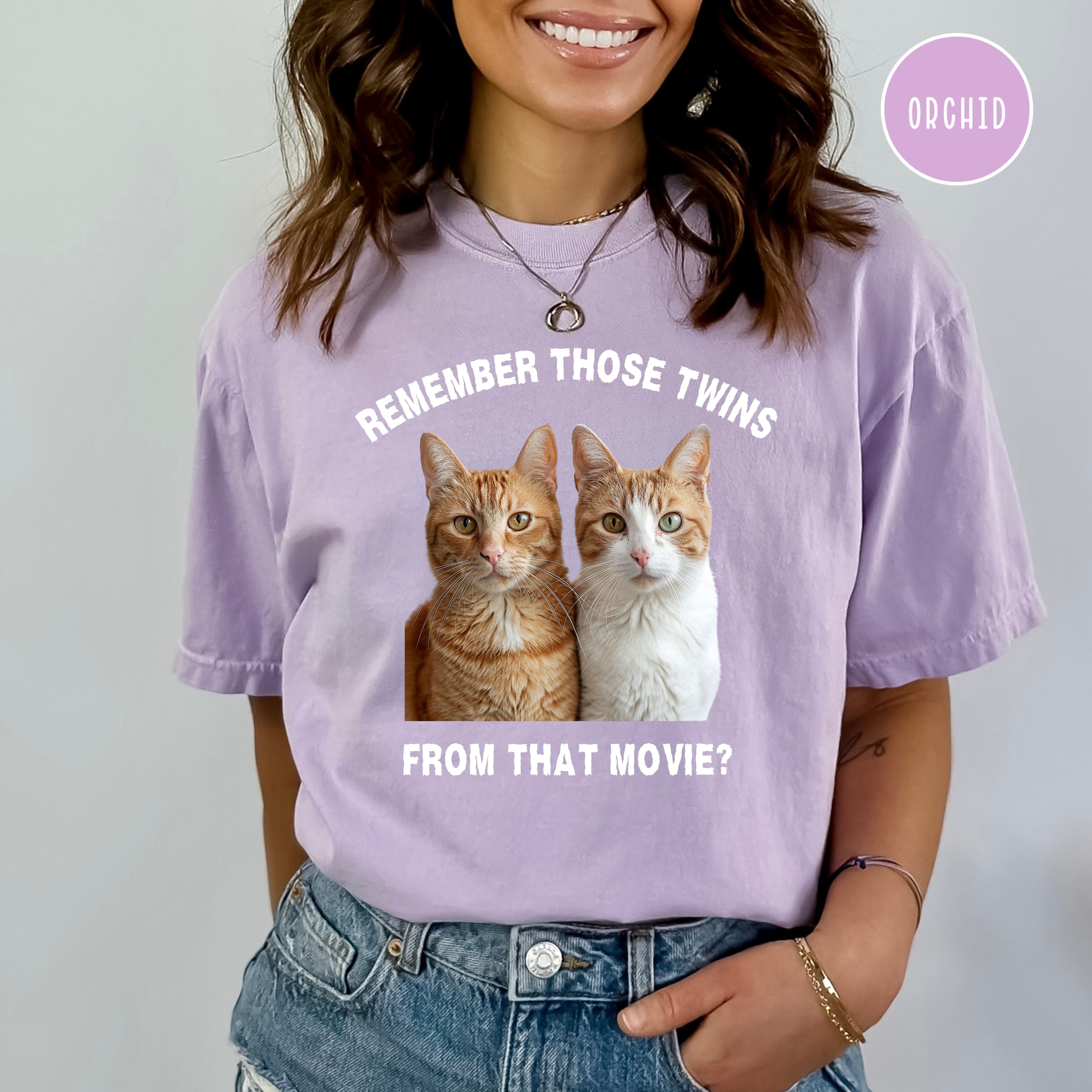 Funny Movie Buff Cat Lover Comfort Colors® Tee