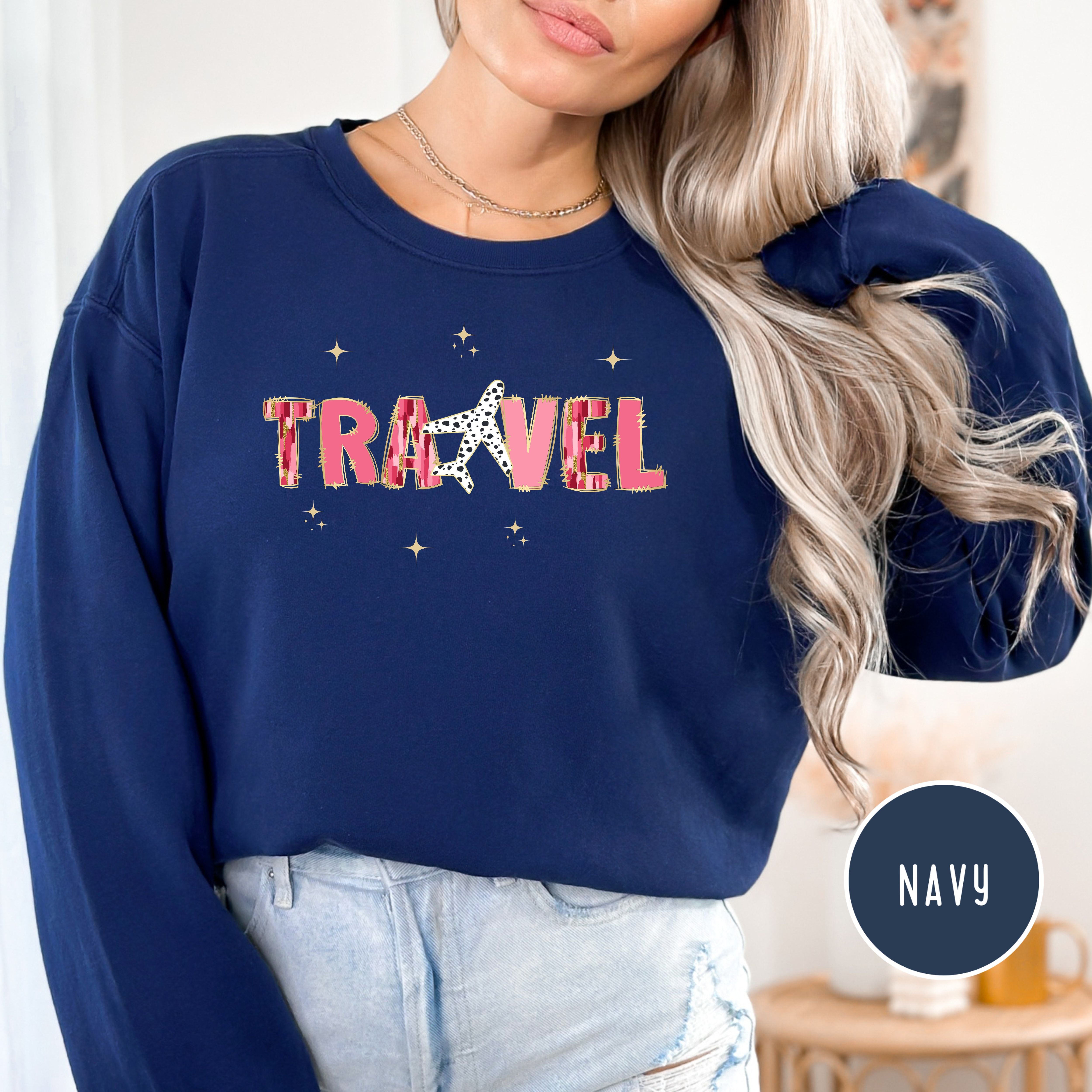 Travel Coquette Comfort Colors® Sweatshirt