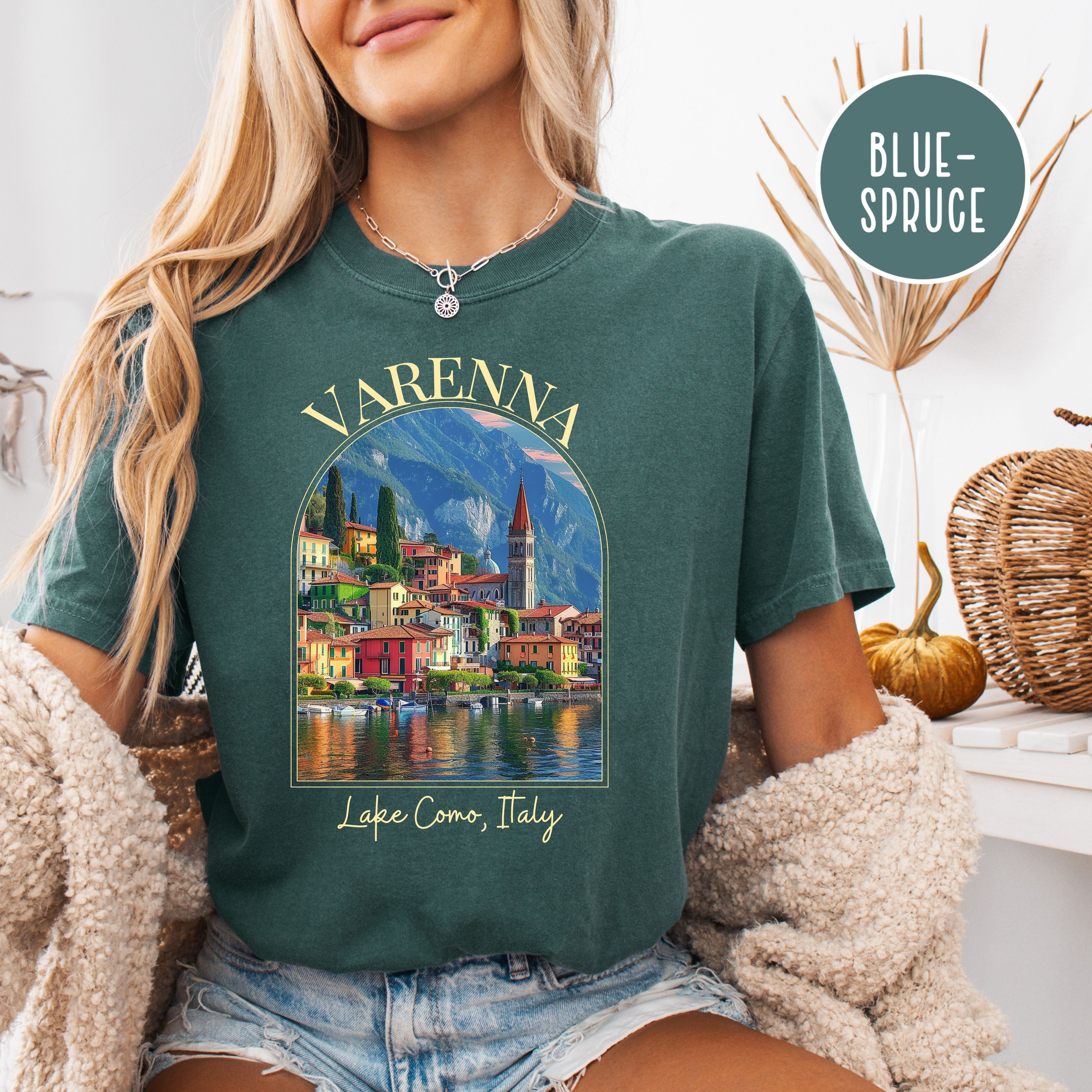 Varenna Lake Como Italy Comfort Colors® Tee